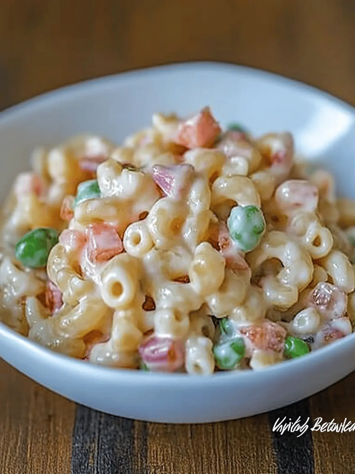 Filipino Sweet Macaroni Salad