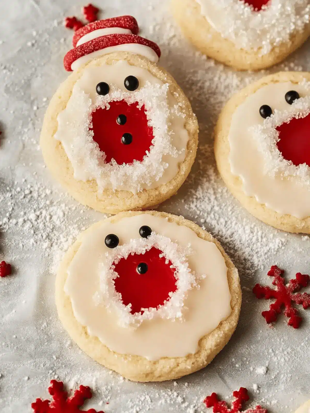 Adorable Snowman Cookies to Wow Your Holiday Guests 2 Adorable Snowman Cookies