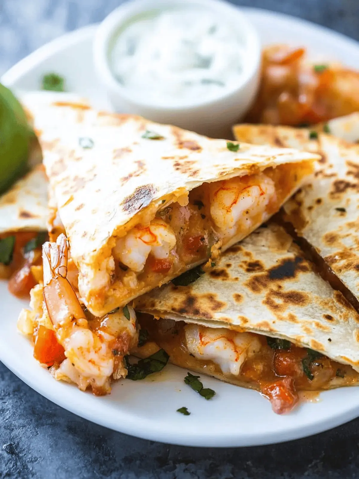 The Best Shrimp Quesadillas: Quick, Crispy, and Irresistible 4 The Best Shrimp Quesadillas