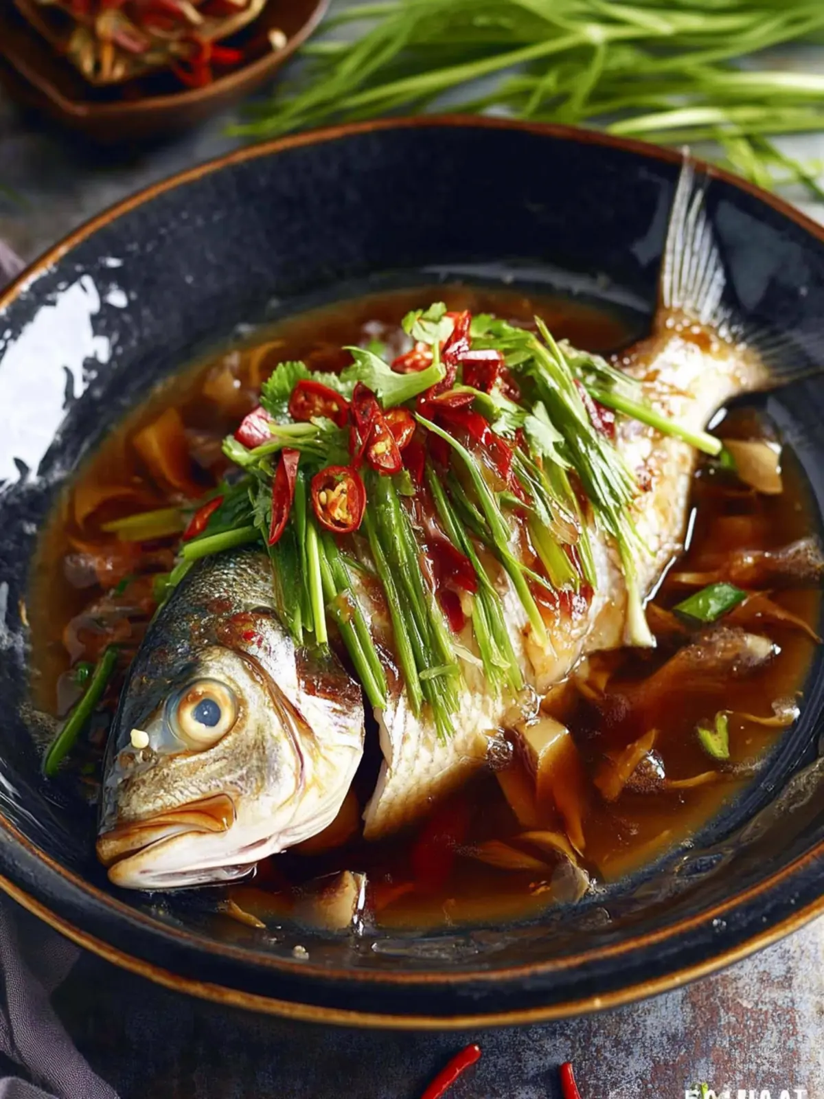 Steamed Fish, the Chinese Way (æ¸è¸é±¼)