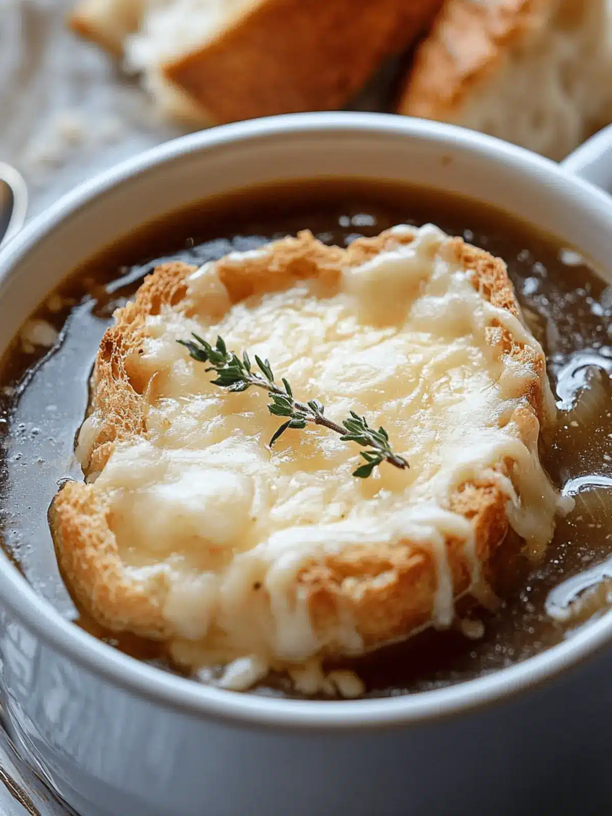 Classic French Onion Soup with Gruyere Croutons to Love 4 Classic French Onion Soup with Gruyere Croutons