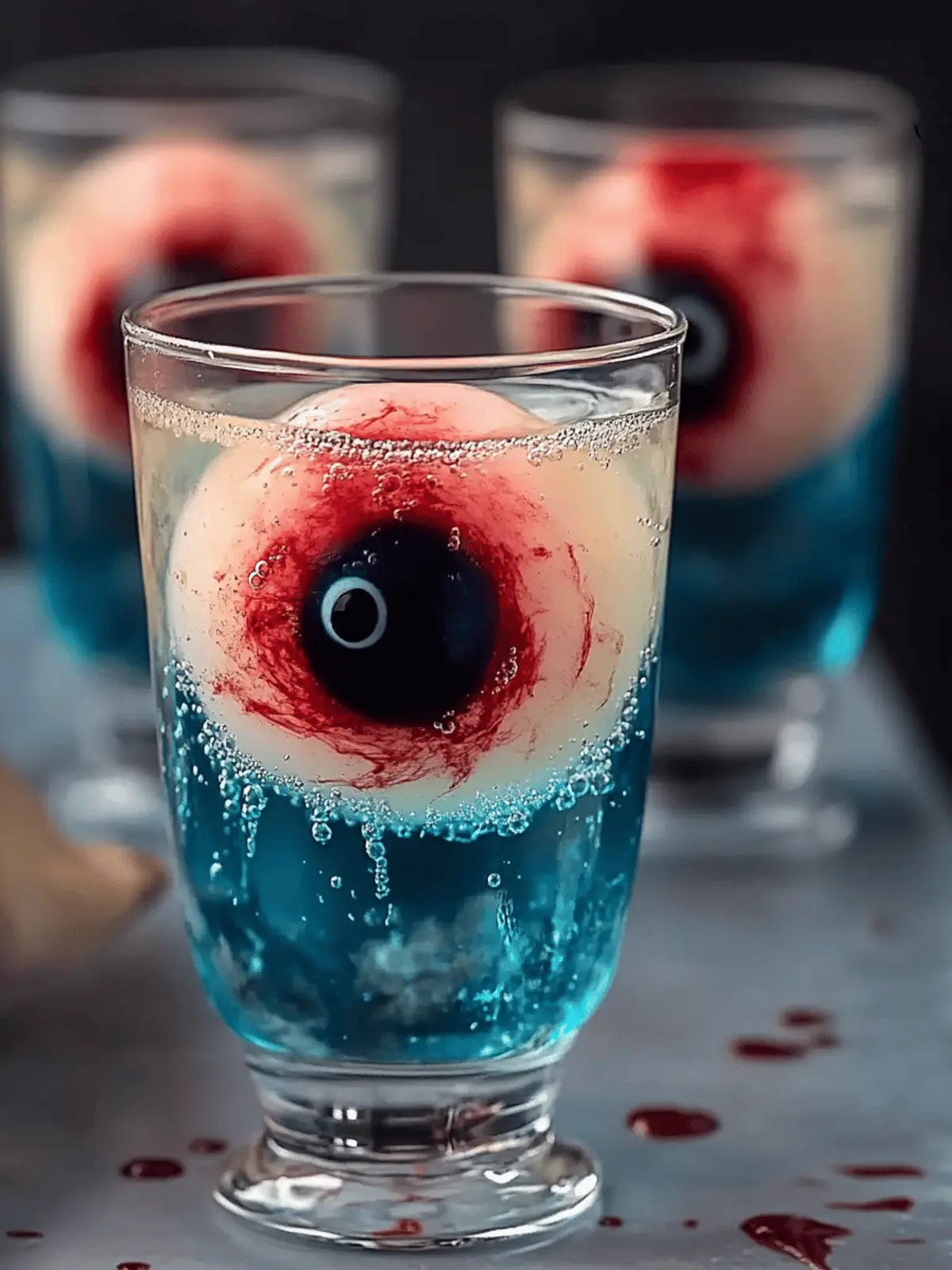 Spooky Halloween Eyeball Jello Shots