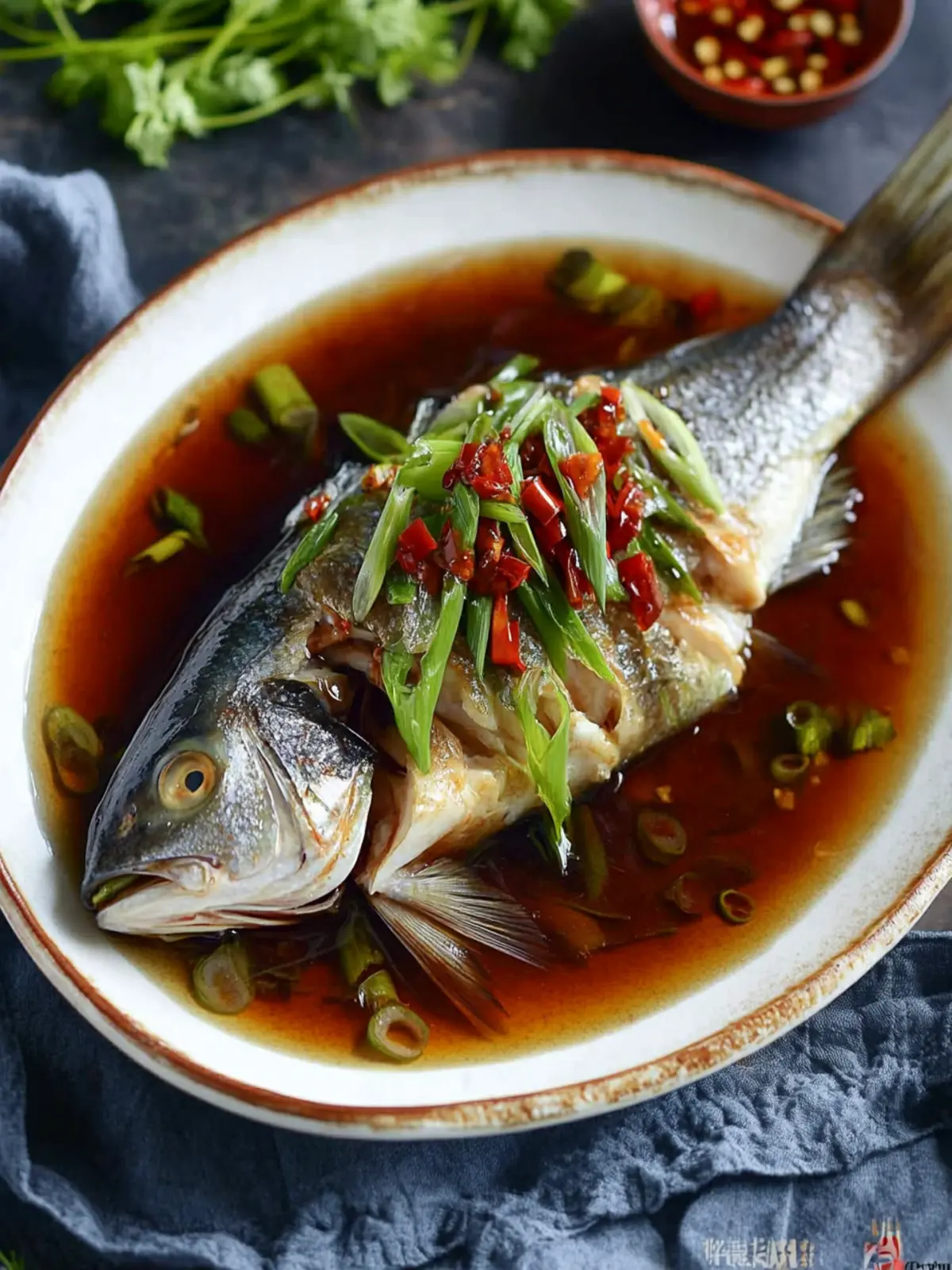 Steamed Fish, the Chinese Way (æ¸è¸é±¼)