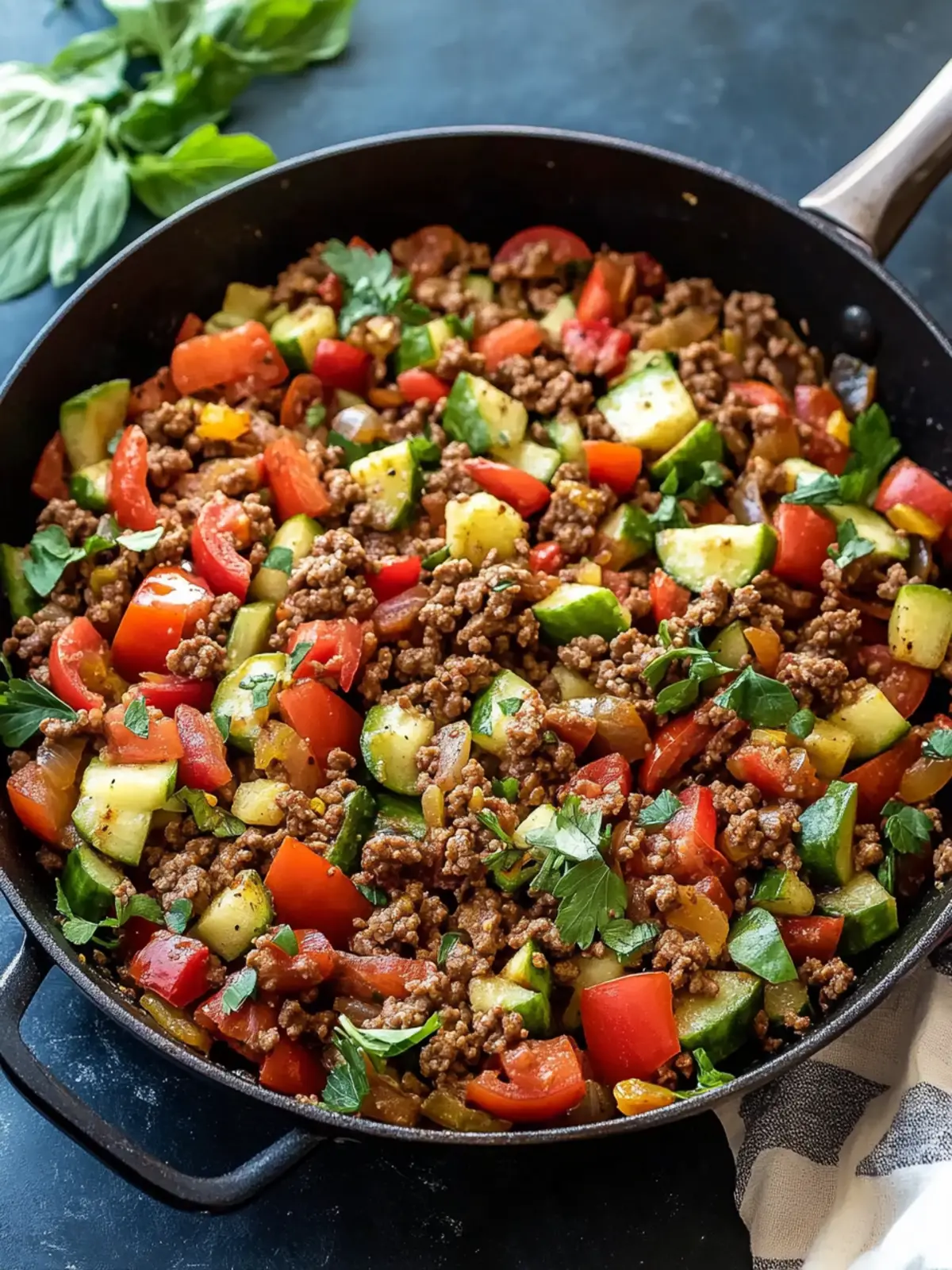 The Easy Ground Beef Skillet Dinner I Make Every Summer 2 The Easy Ground Beef Skillet Dinner I Make Every Summer