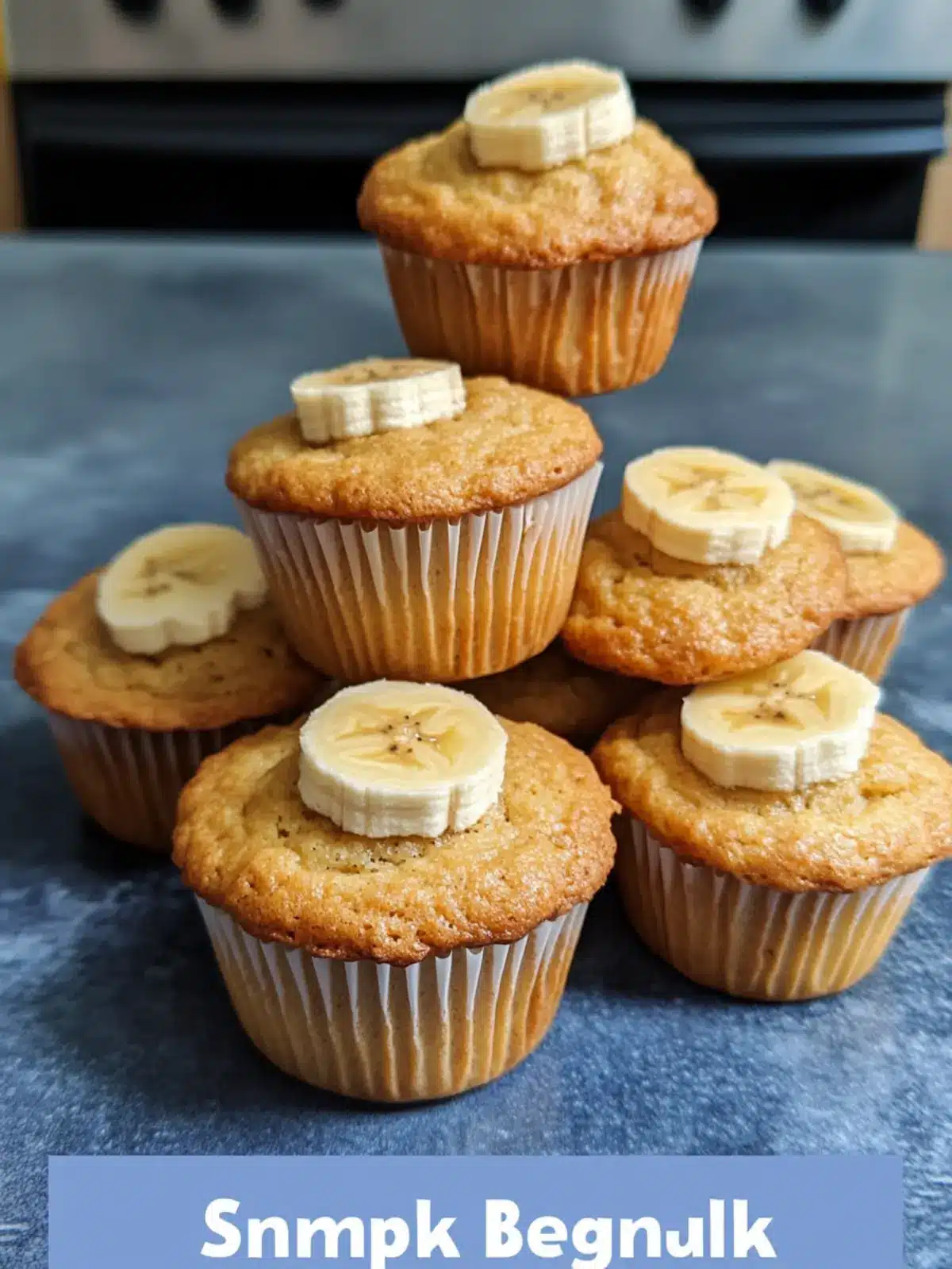 Simple Bisquick Banana Muffins