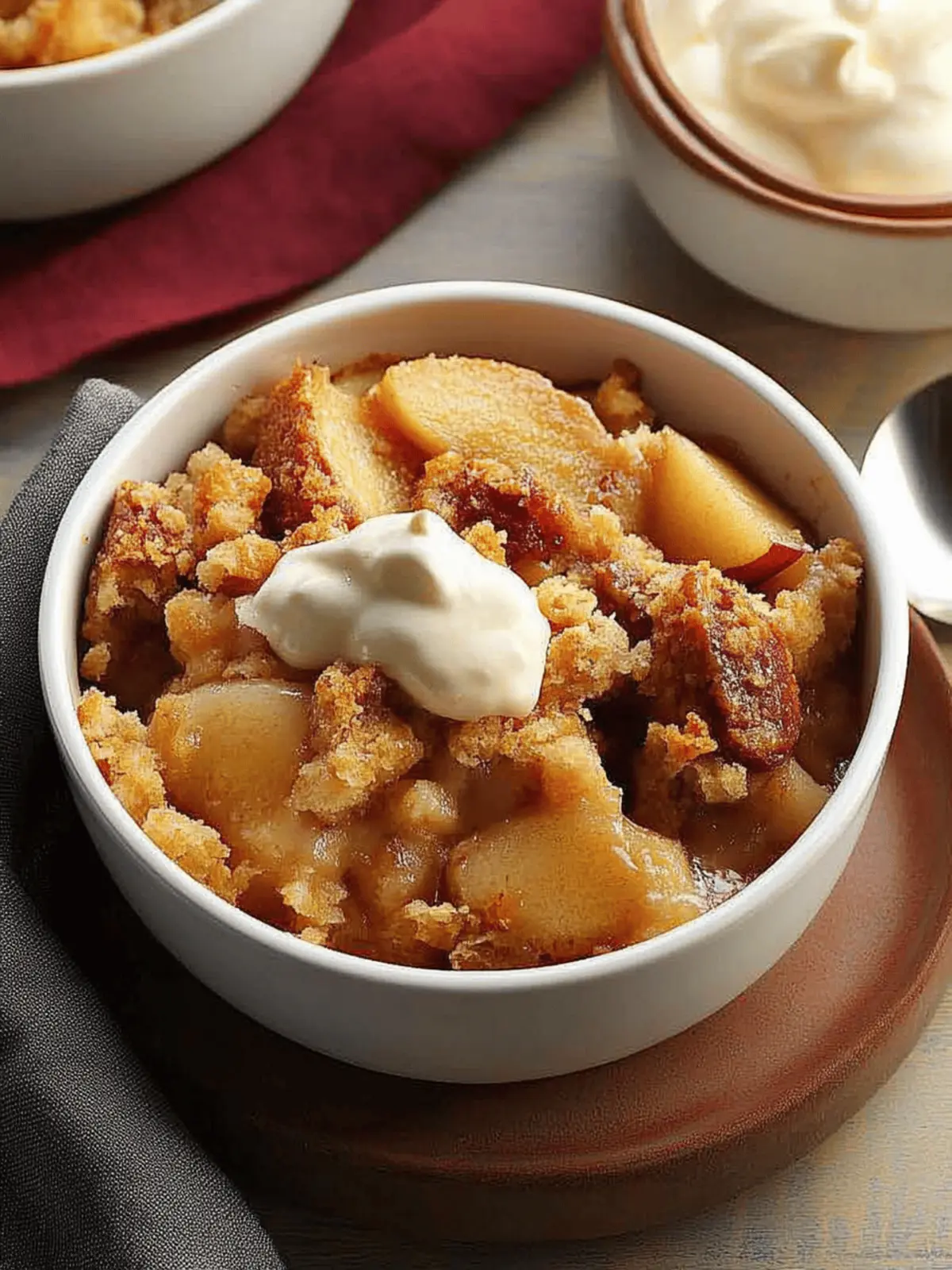 Decadent Toffee-Pear Crisp Bread Pudding You ll Love 4 Toffee-Pear Crisp Bread Pudding