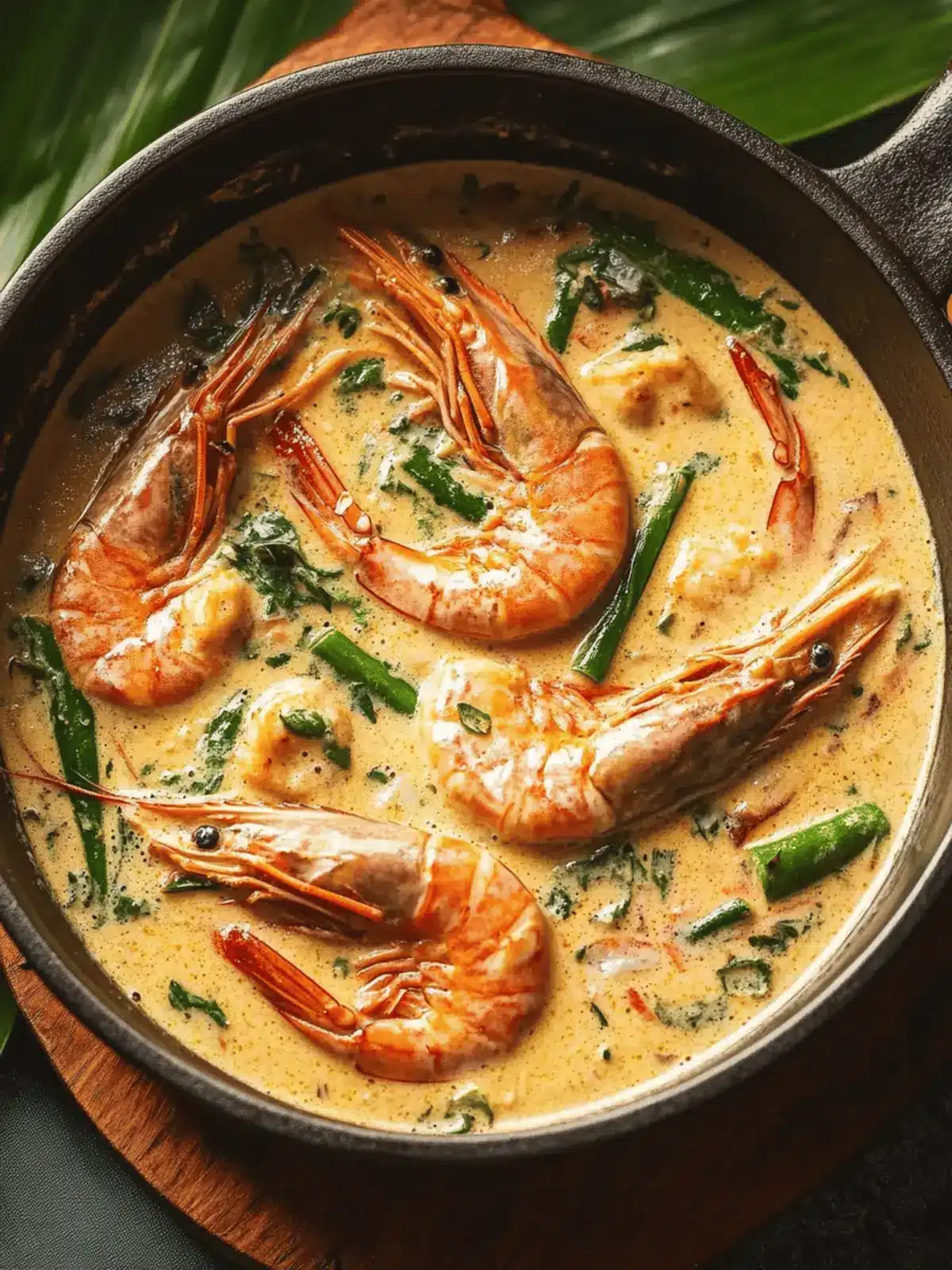 Delicious Ginataan Na Sugpo: Comforting Prawns in Coconut Milk 4 Ginataan Na Sugpo (Prawns with Coconut Milk)
