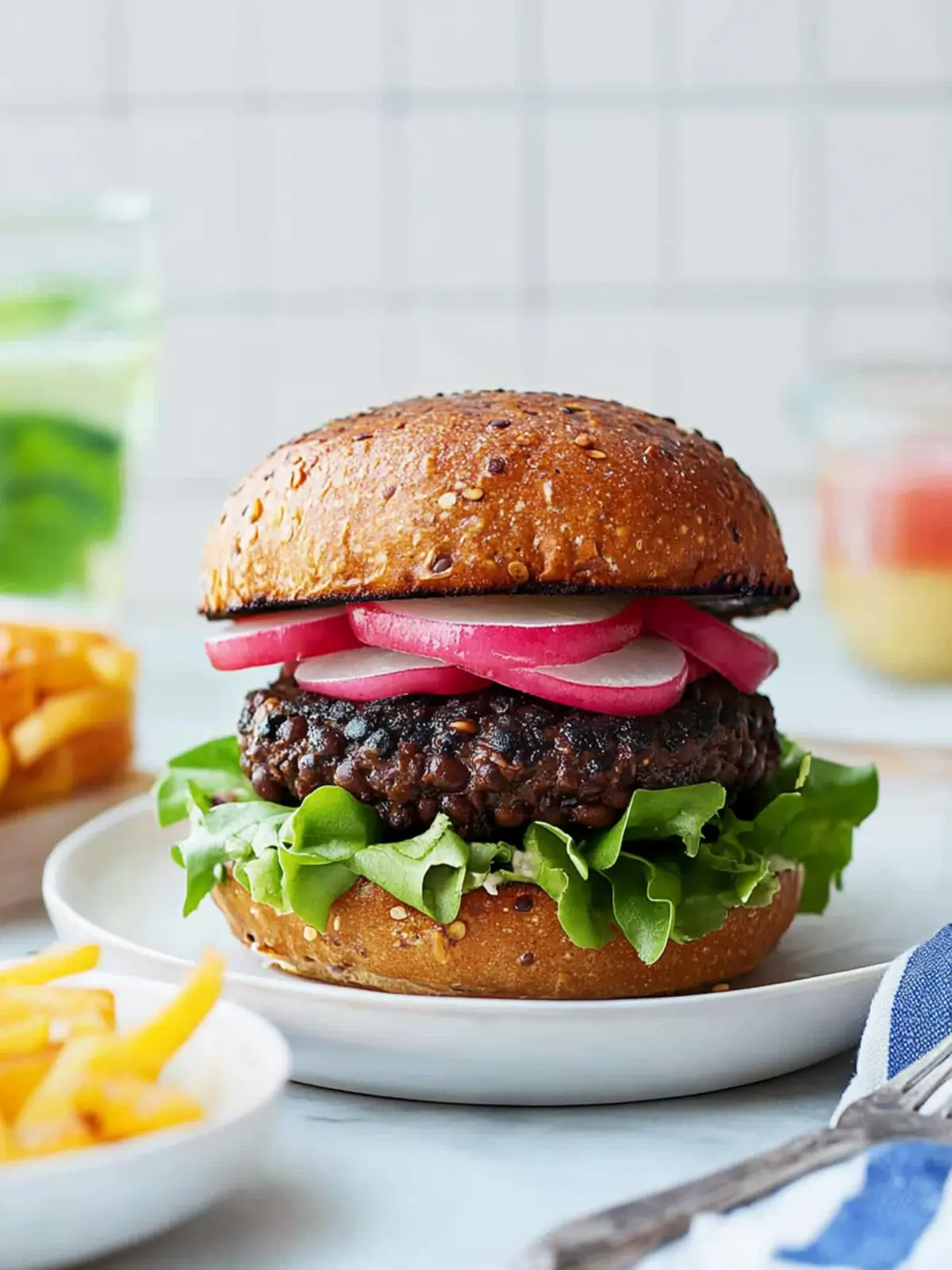 Easy Black Bean Burger