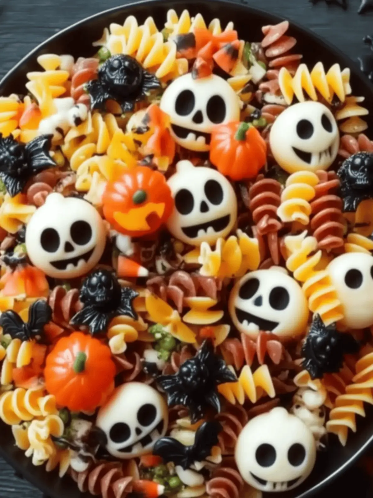 Halloween Pasta Salad