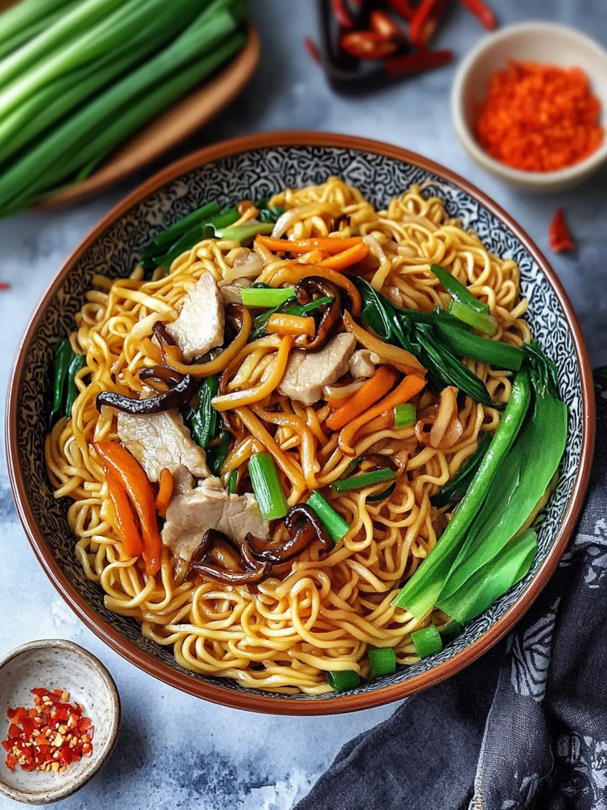 Longevity Noodles (Yi Mein/ä¼é¢)