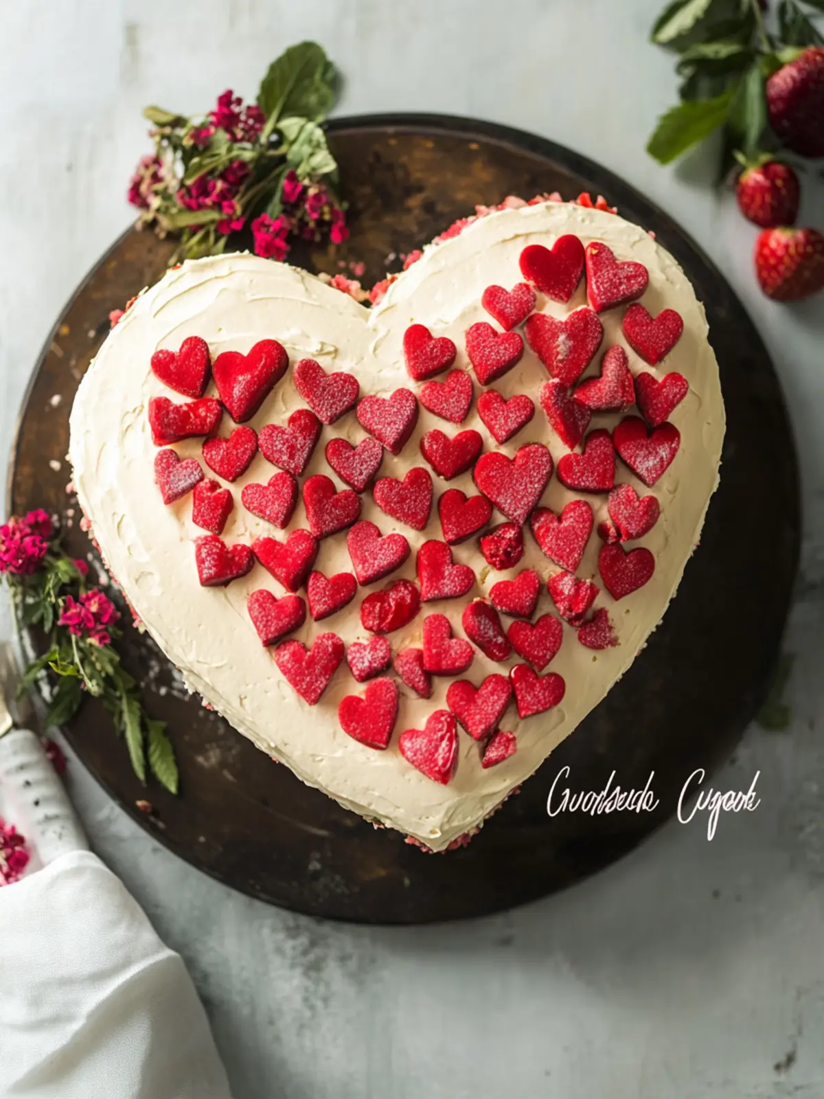Heart-Shaped Cake