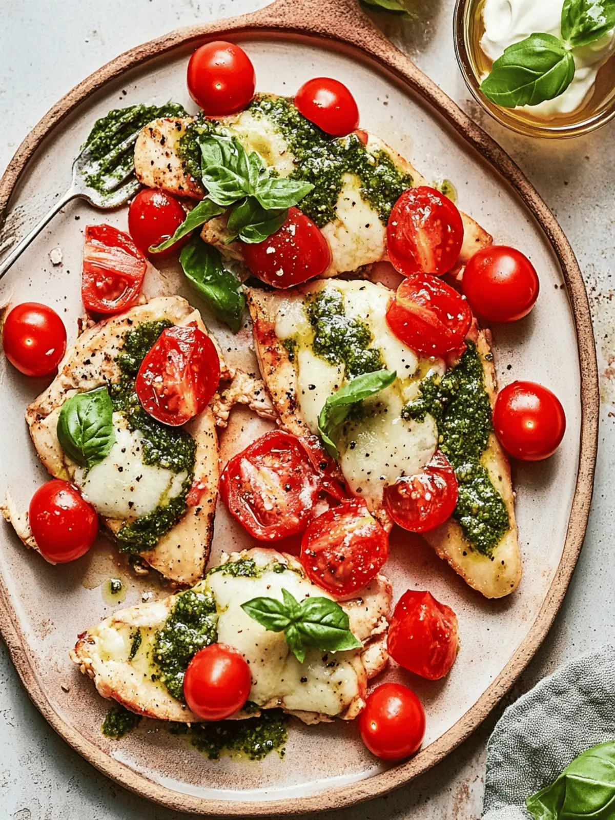 Delicious Pesto Chicken Bruschetta for Your Summer Feasts 3 Pesto Chicken Bruschetta