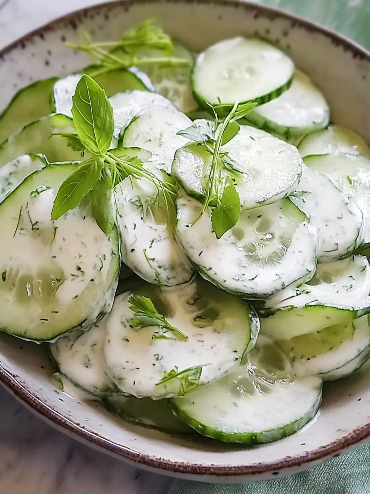 Cool Cucumber Salad