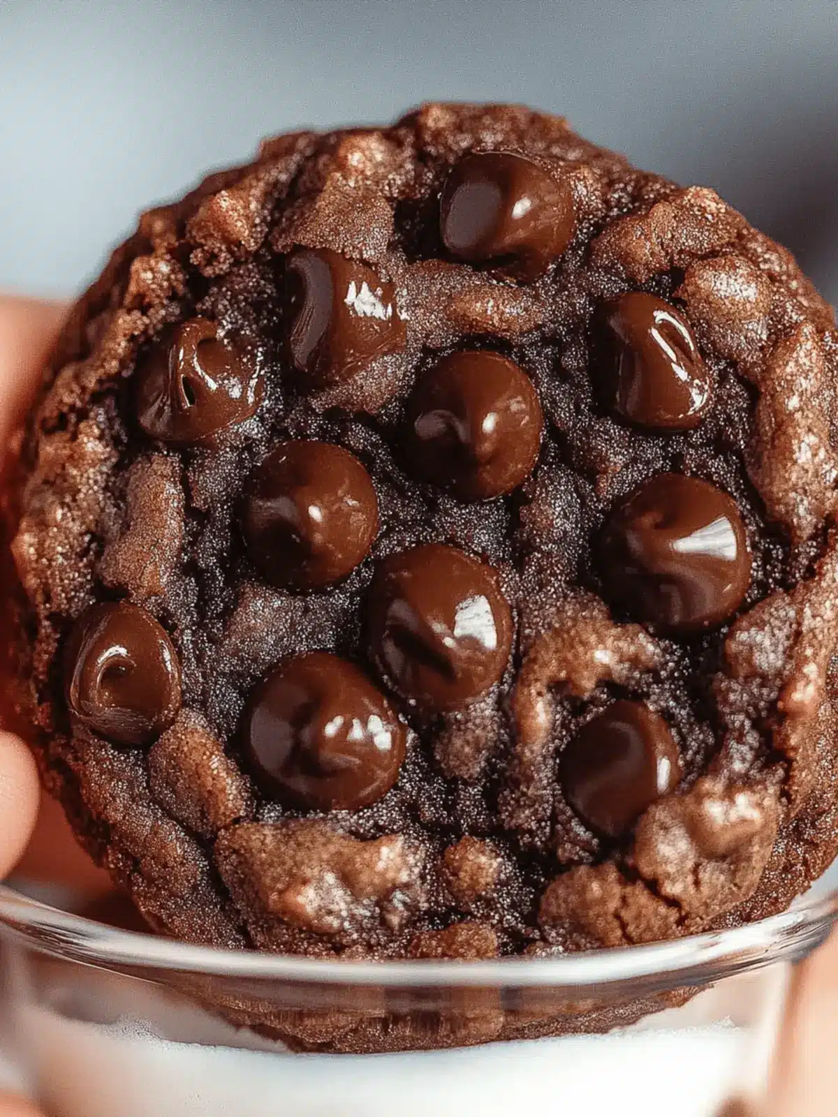 Chewy Double Chocolate Chip Cookies in Just 20 Minutes 3 Chewy Double Chocolate Chip Cookies