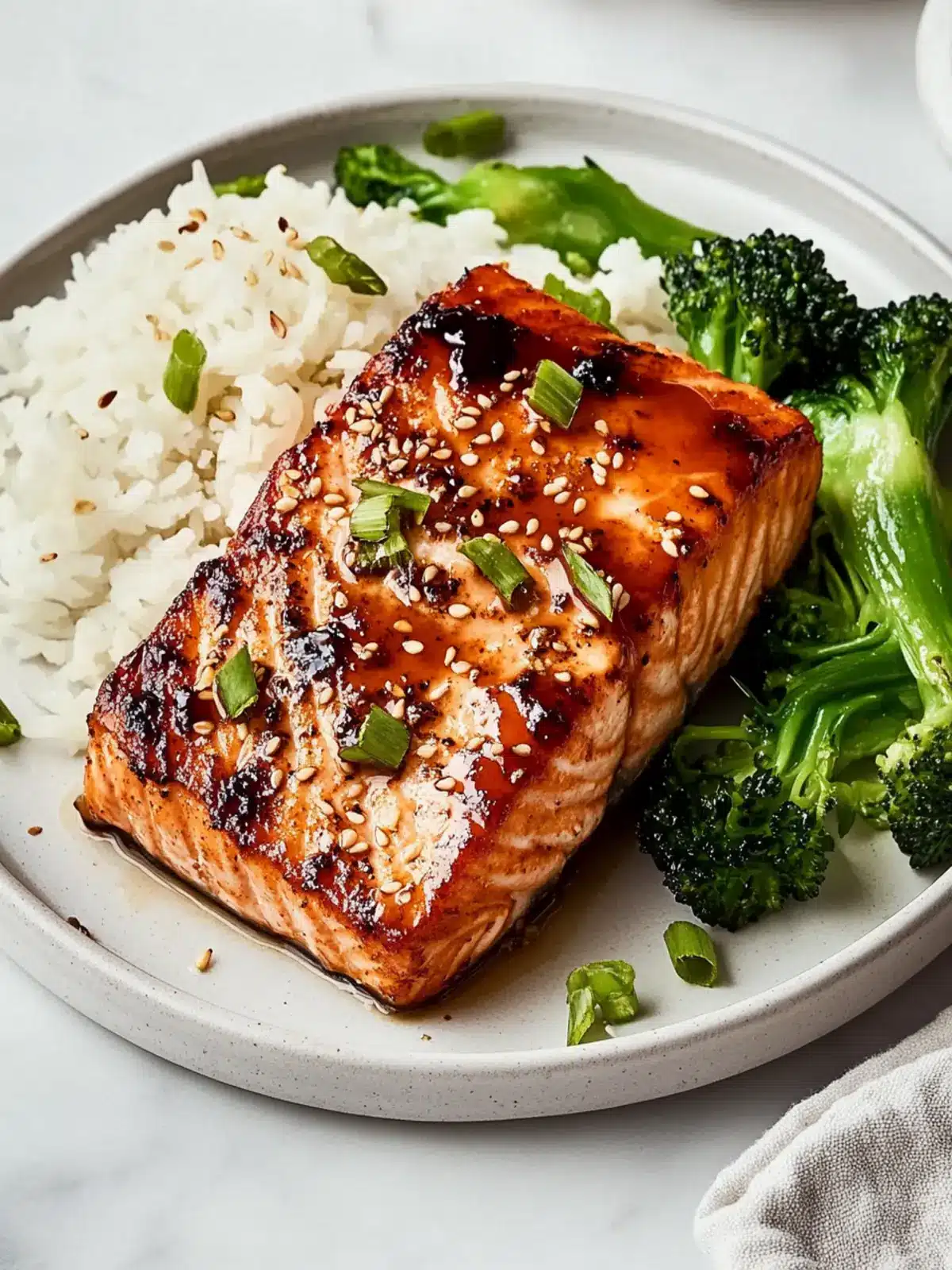 Miso Glazed Salmon