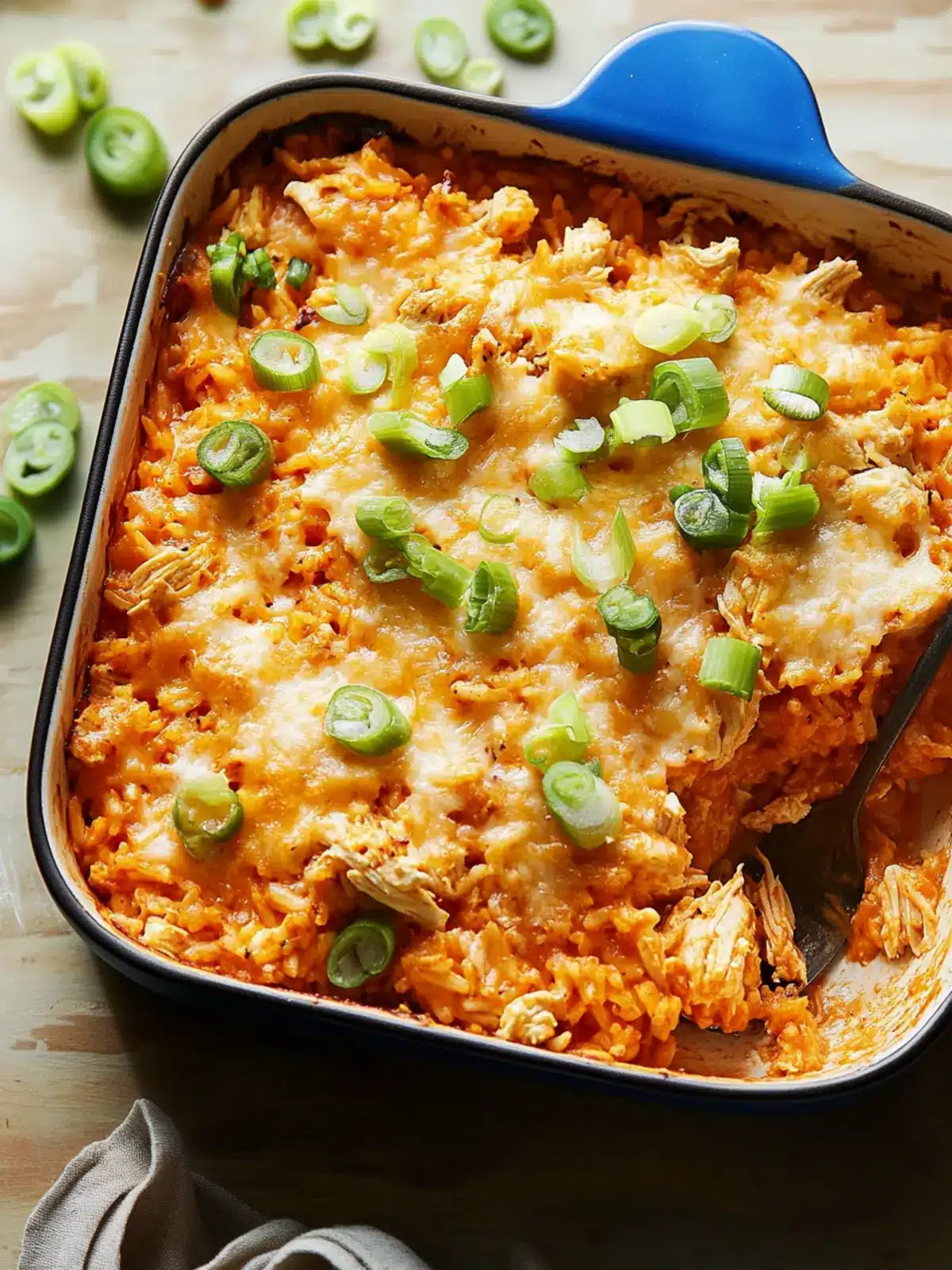Buffalo Chicken & Rice Casserole: Easy Comfort Food Delight 2 Buffalo Chicken & Rice Casserole