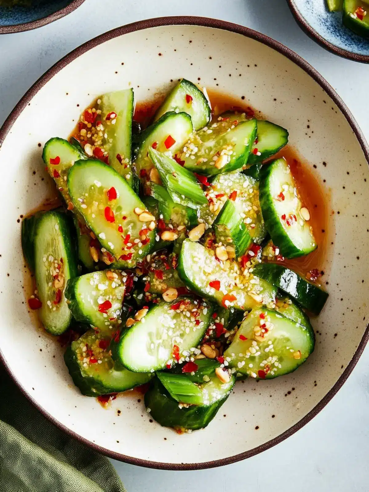 Chinese Smashed Cucumber Salad