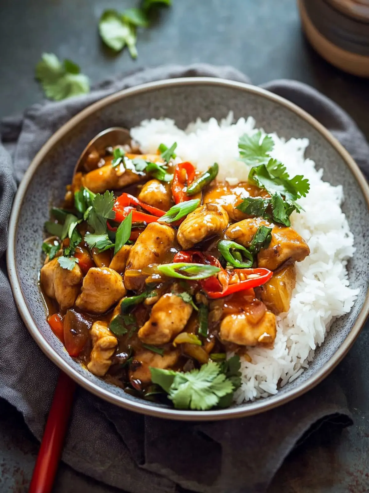 Chinese Satay Chicken Stir-Fry