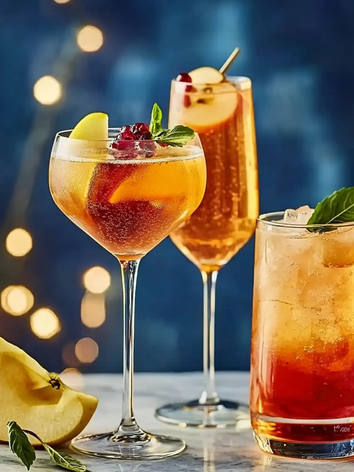 Delightful Apple Spritz: Your Festive Cocktail Upgrade 3 Apple spritz