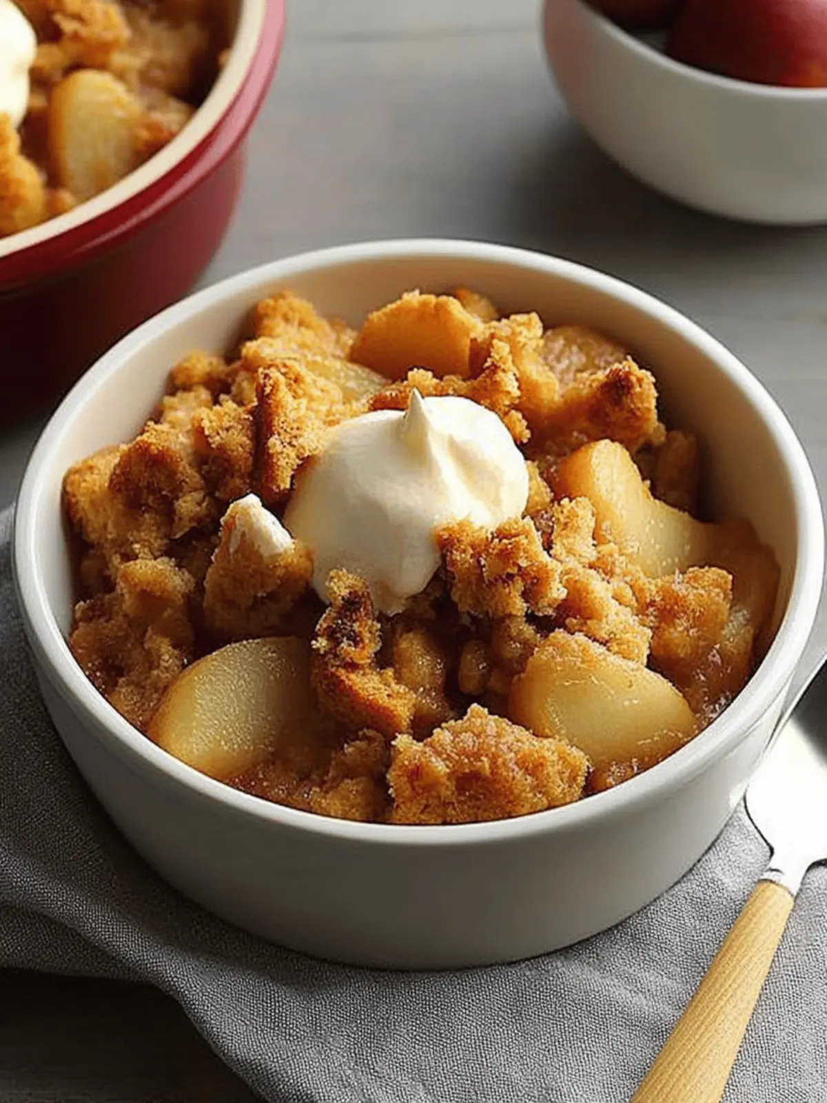Decadent Toffee-Pear Crisp Bread Pudding You ll Love 3 Toffee-Pear Crisp Bread Pudding