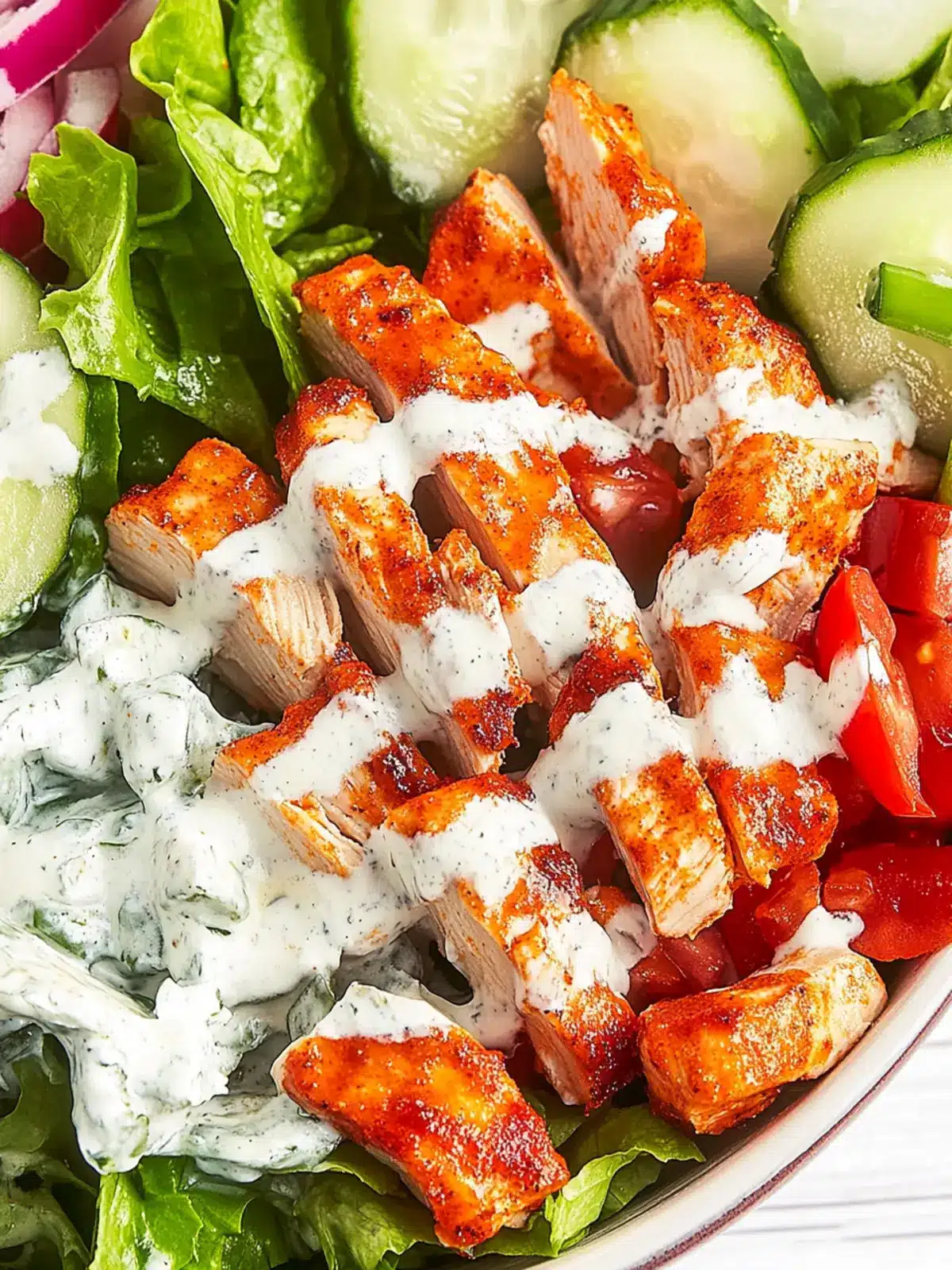 Buffalo Chicken Salad