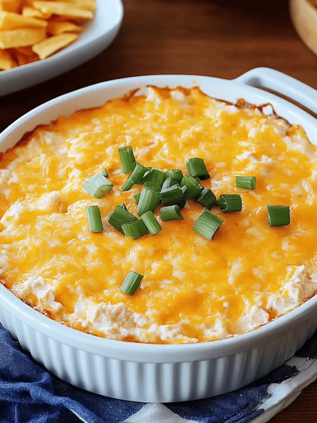 Creamy Baked Buffalo Chicken Dip with Cheddar Bliss Delight 2 Creamy Baked Buffalo Chicken Dip with Cheddar Bliss