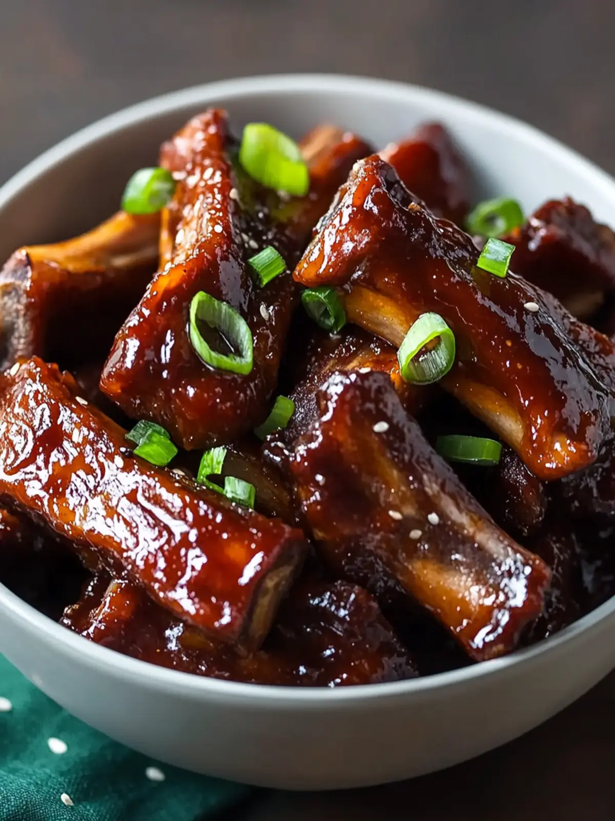 Chinese Red-braised Spare Ribs that Melt in Your Mouth