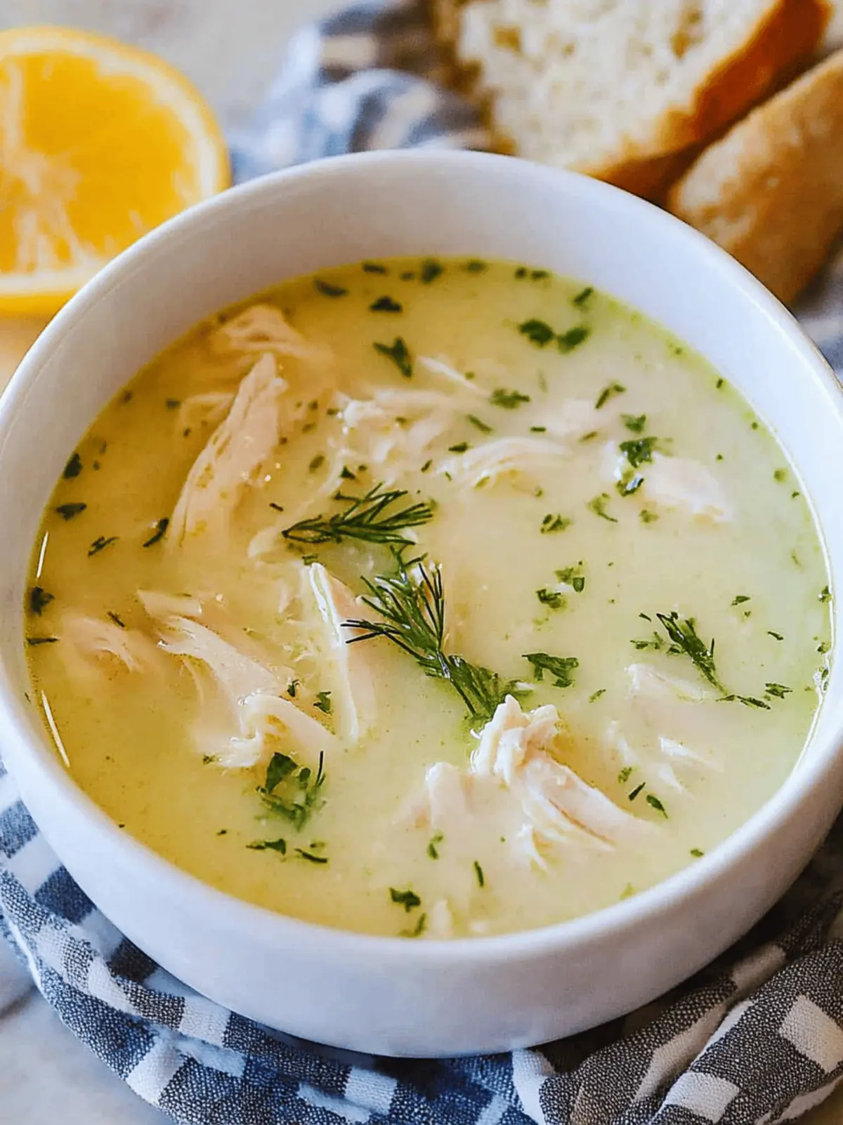 Elevate Comfort Food with Greek Avgolemono Chicken Soup 2 Greek Avgolemono Chicken Soup