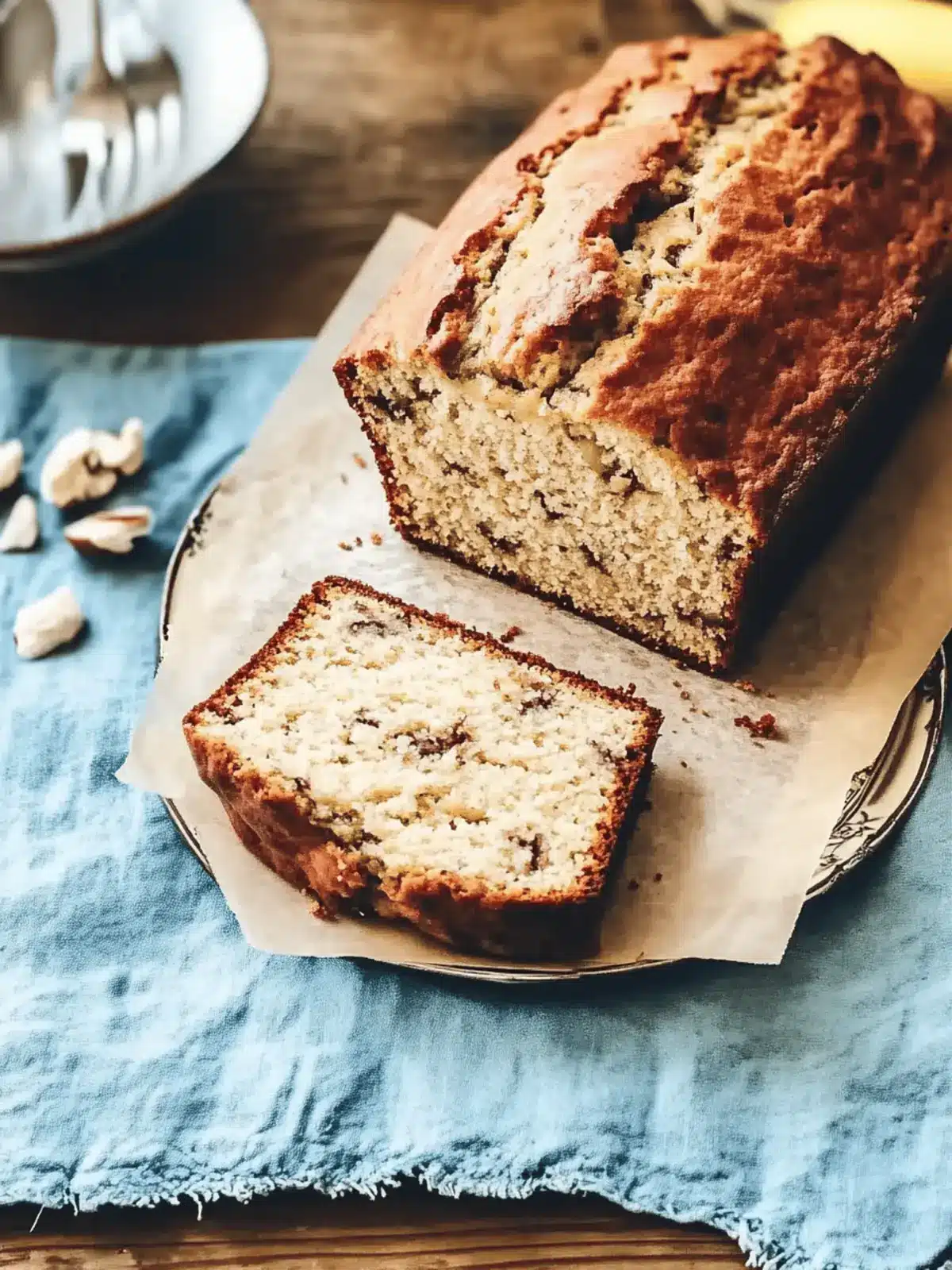 Sour Cream Banana Bread