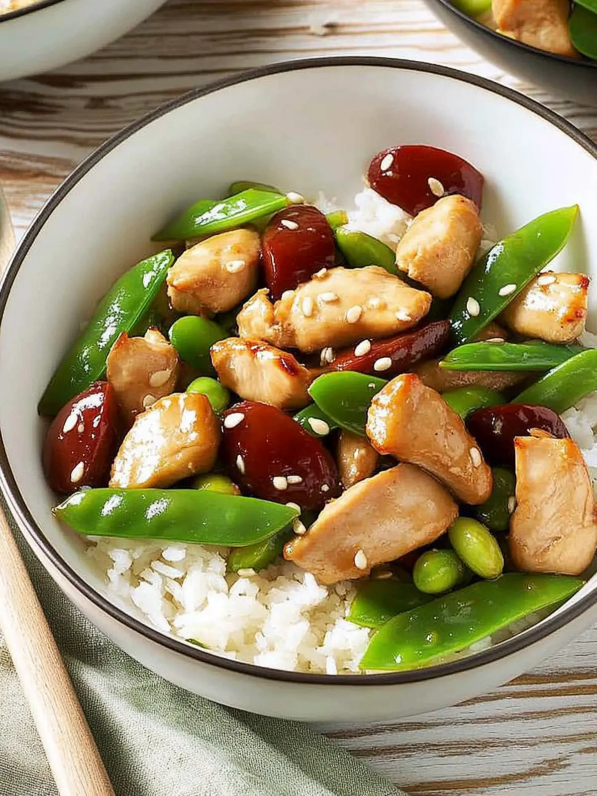 Quick Almond Chicken Stir-Fry
