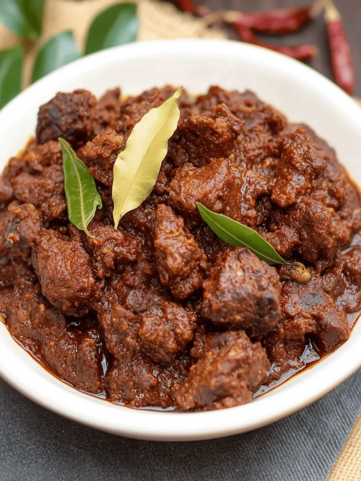Mutton Varuval Recipe with a Malaysian-Indian Touch