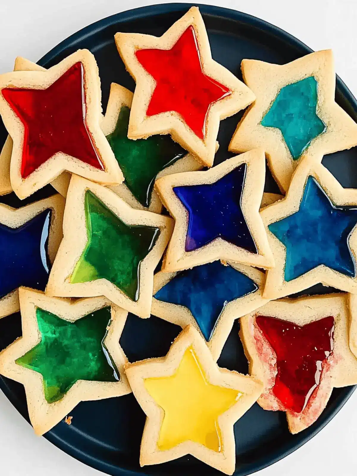 Amazing Stained Glass Cookies