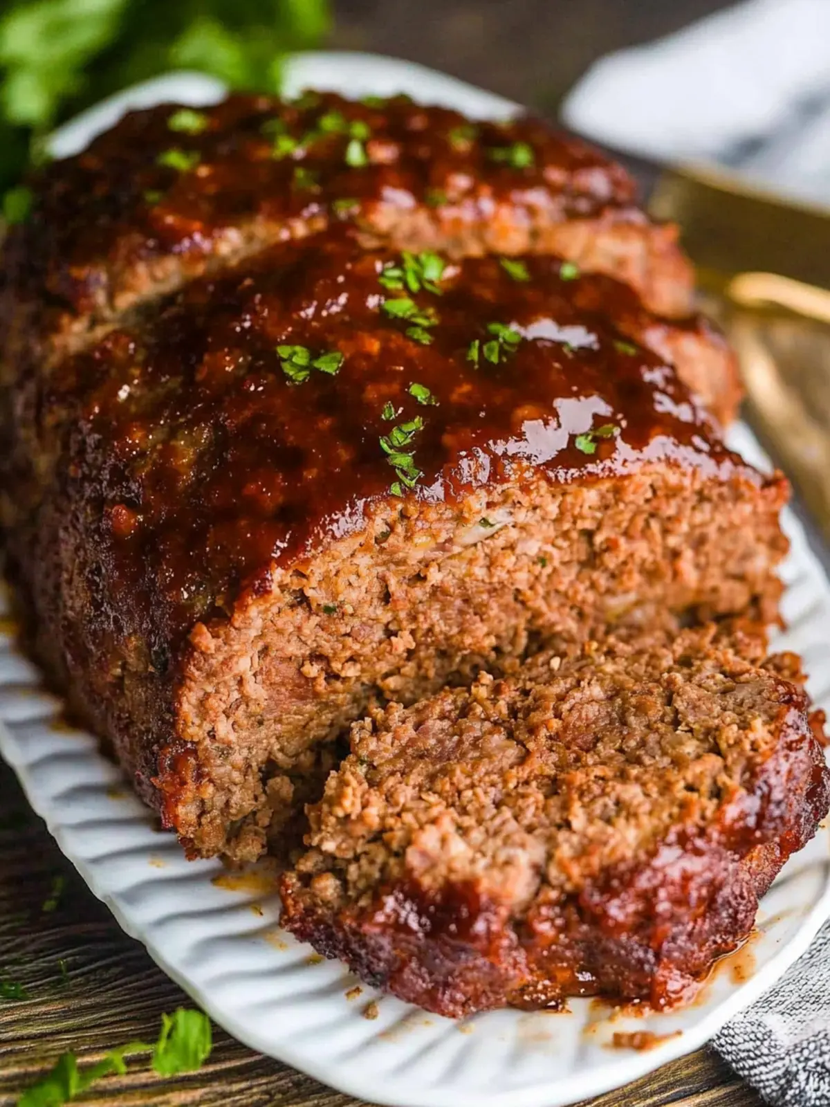 Easy Meatloaf Recipe (Makes 2 Loaves)