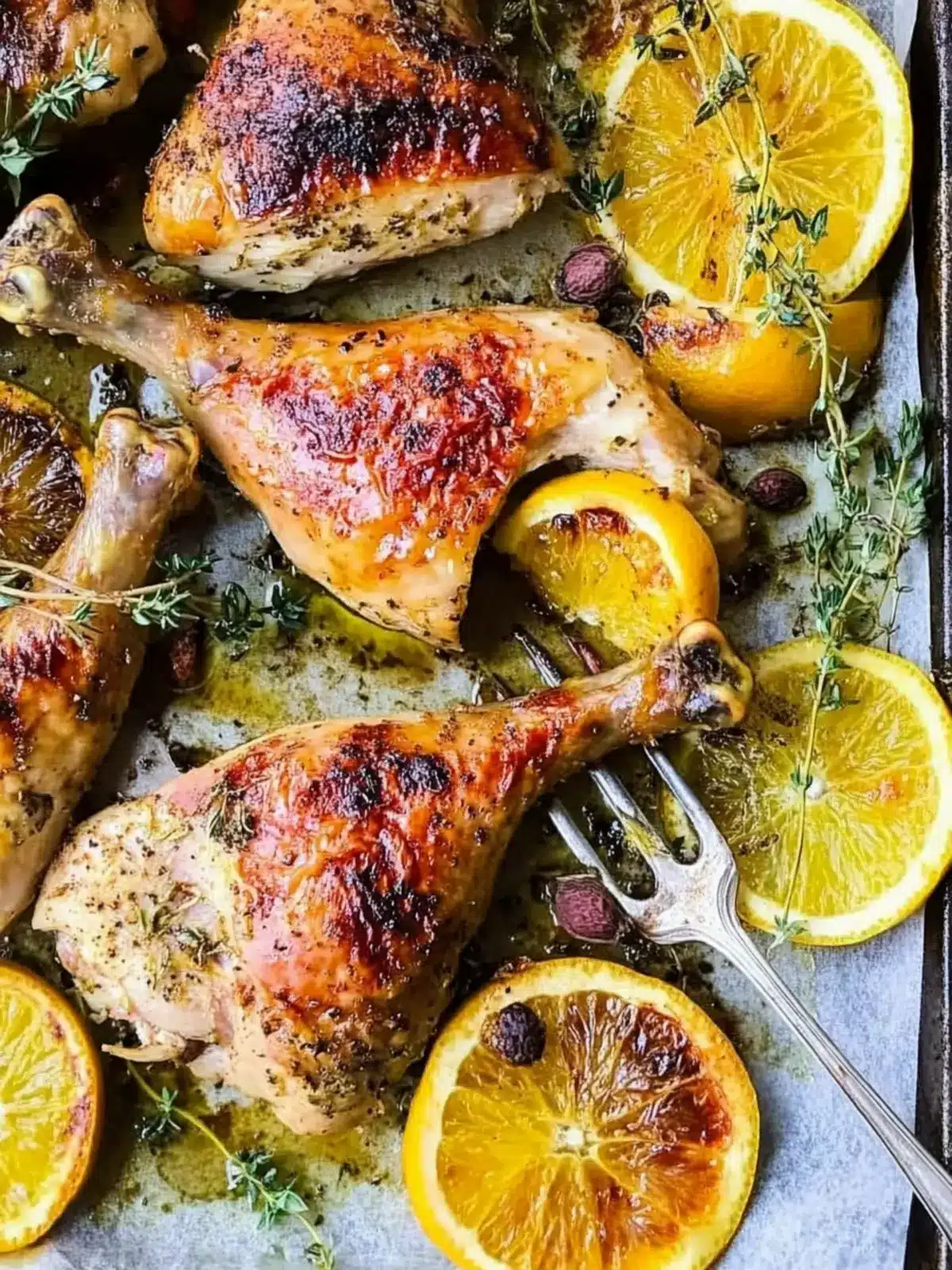 Roasted Chicken with Allspice and Citrus