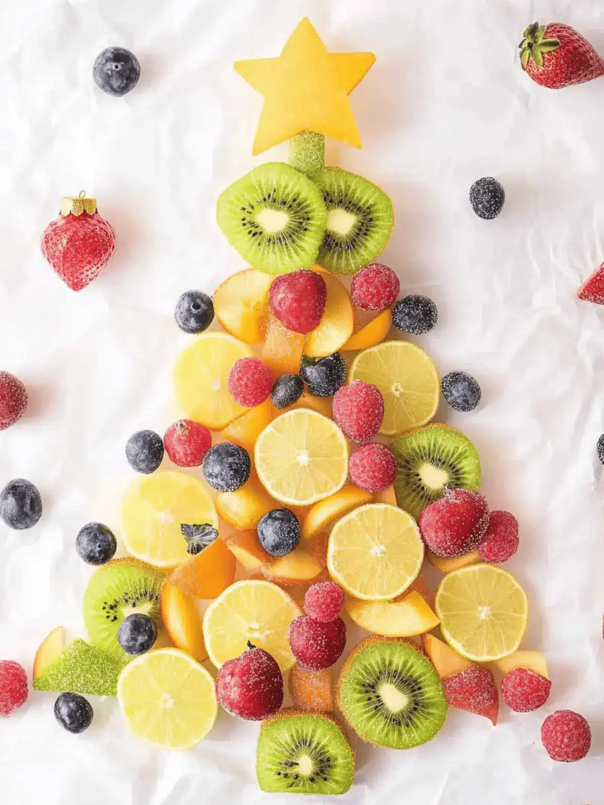 This Christmas Fruit Tree Is a Cute and Healthy Holiday Treat 2 This Christmas Fruit Tree Is a Cute and Healthy Holiday Treat
