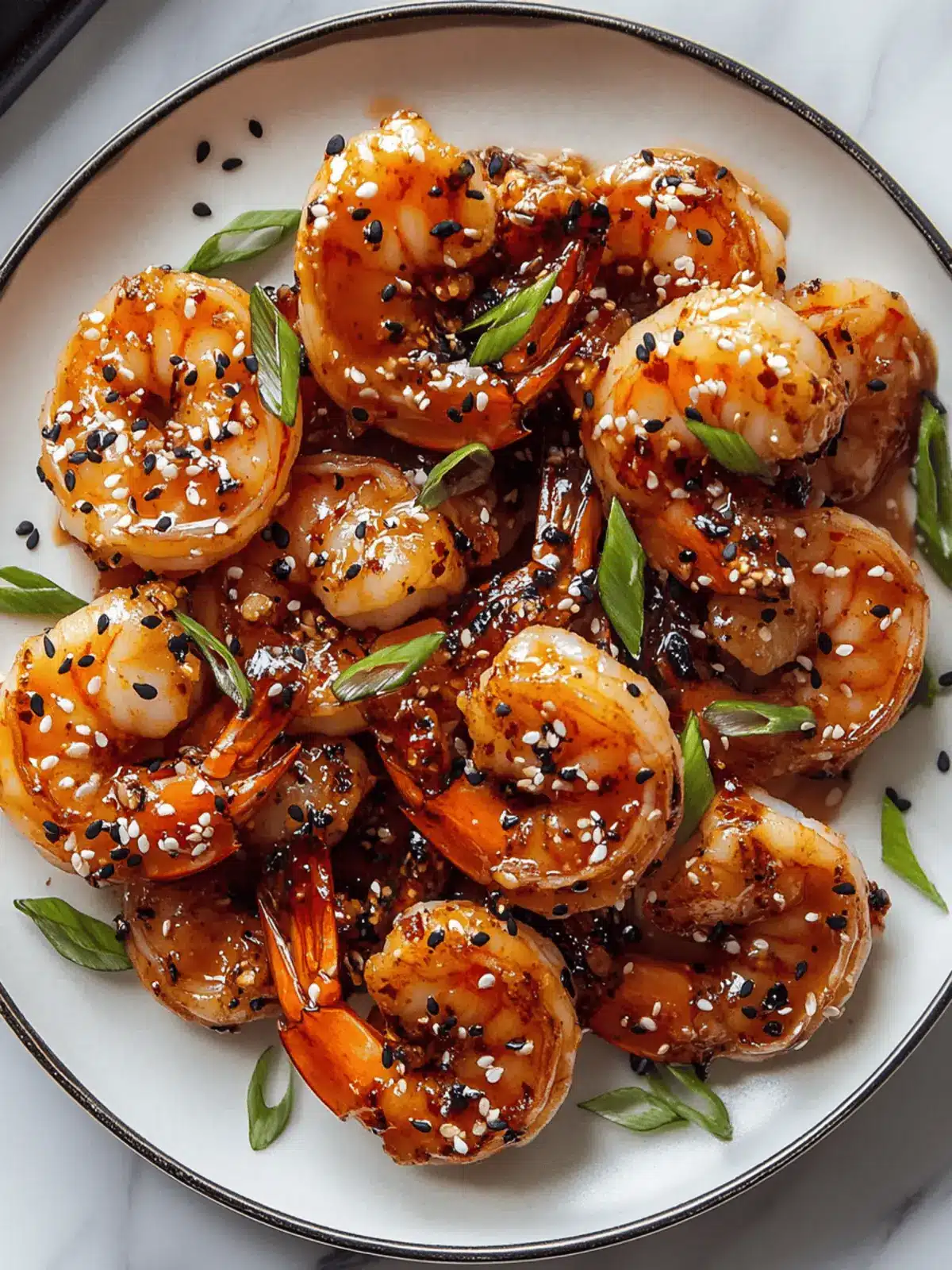 Sweet and Spicy Gochujang Shrimp