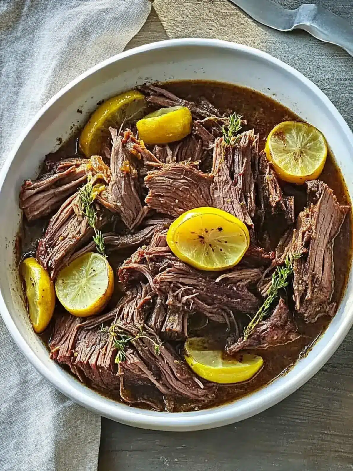 Mississippi Roast (Slow Cooker Pepperoncini Pot Roast)