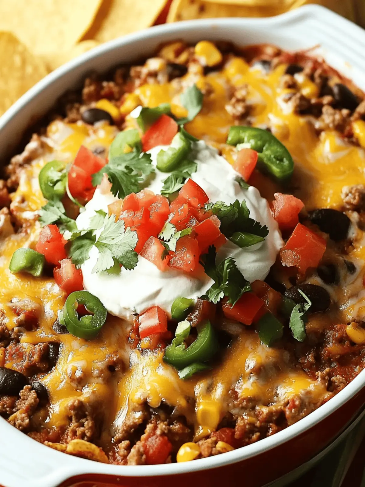 Delicious Mexican Taco Casserole: Your New Comfort Food Hero 4 Delicious Mexican Taco Casserole