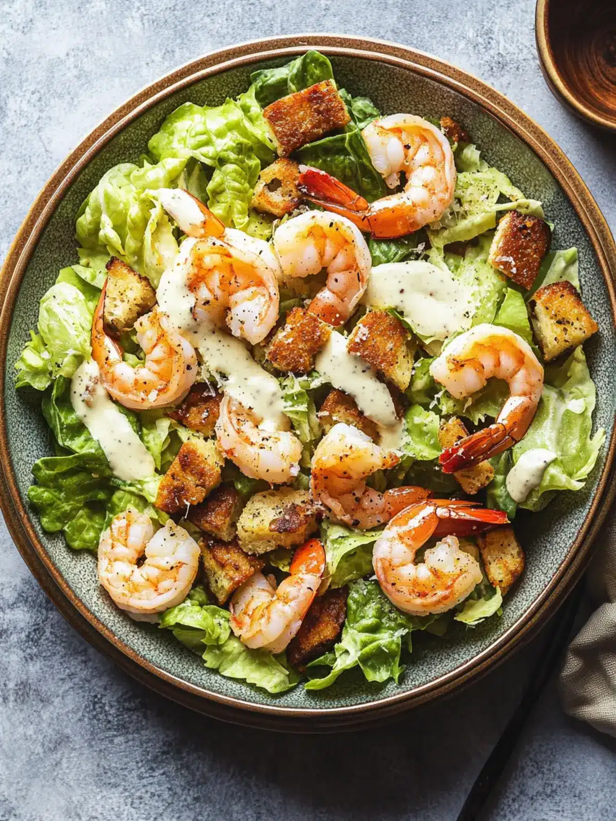 Shrimp Caesar Salad