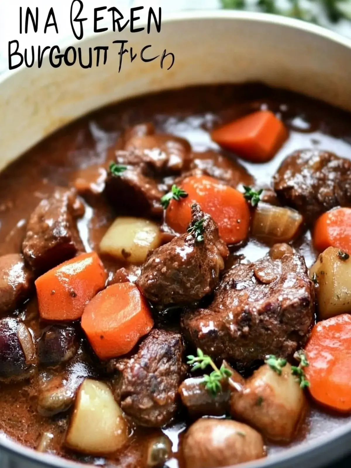 Ina Garten's Beef Bourguignon
