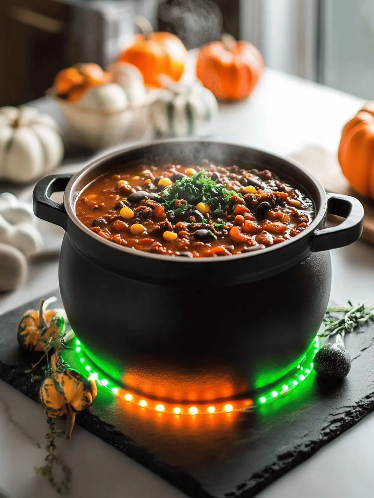 Witch s Cauldron Chili Dinner