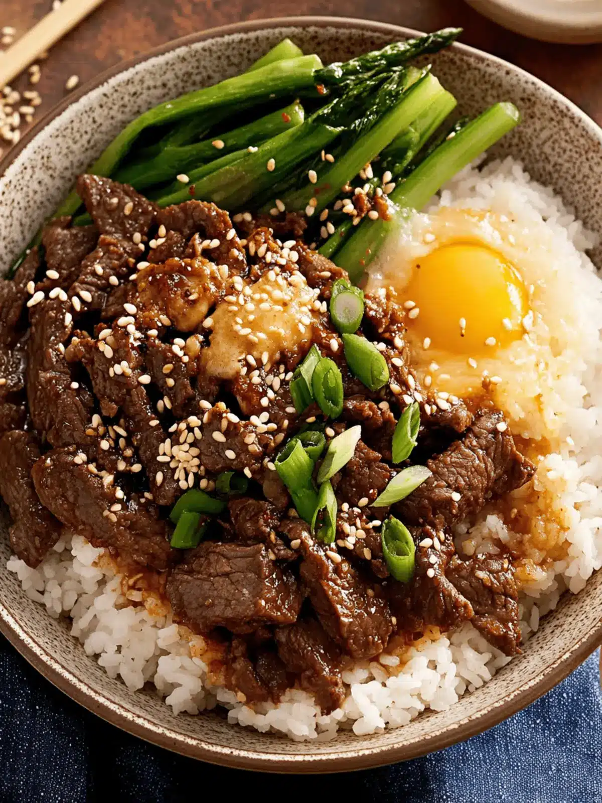 Quick Korean Beef Bowls with Garlic, Ginger, and Sesame Bliss 3 Korean Beef Bowls with Garlic, Ginger, and Sesame