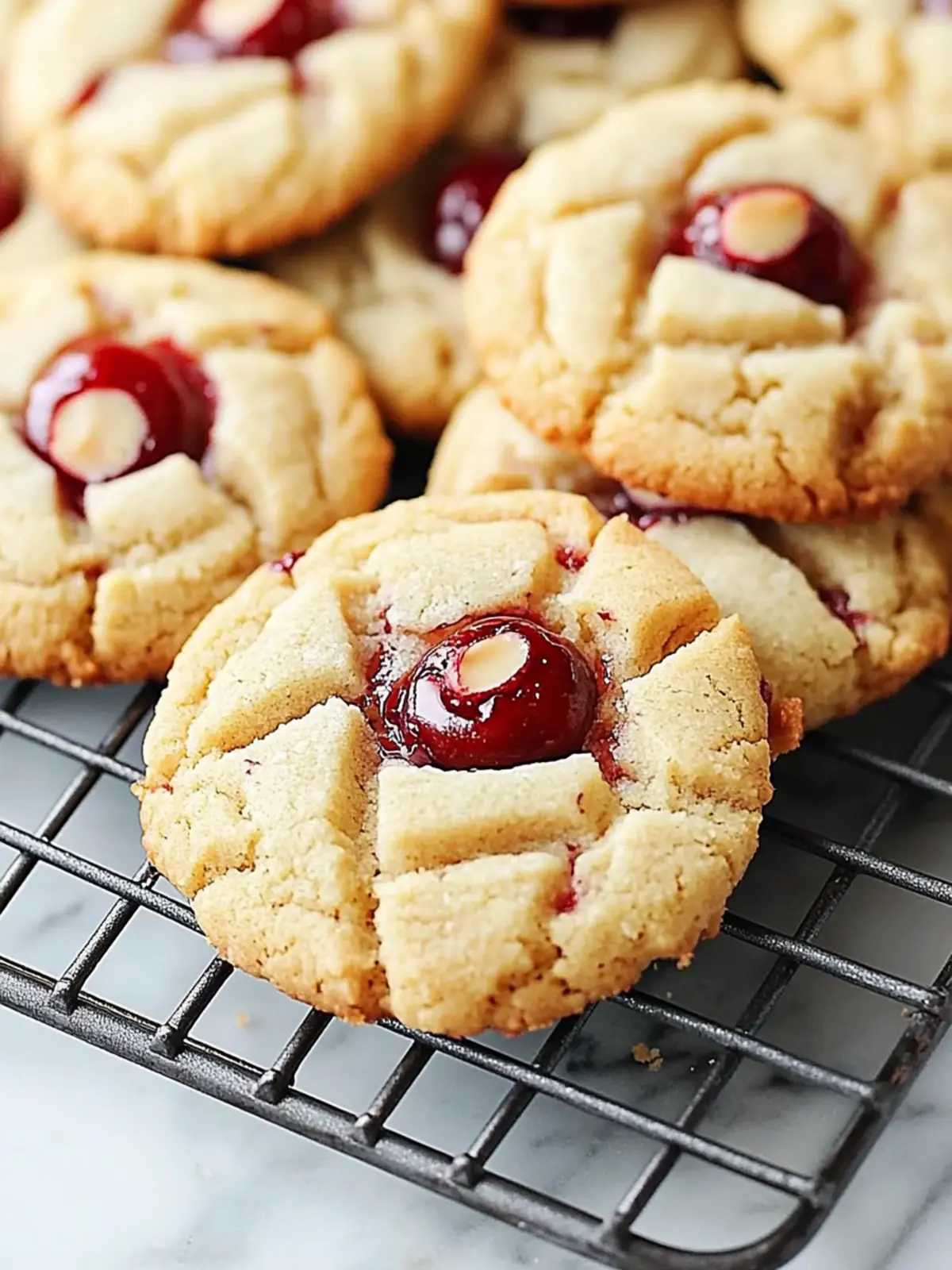 Cherry Almond Cookies