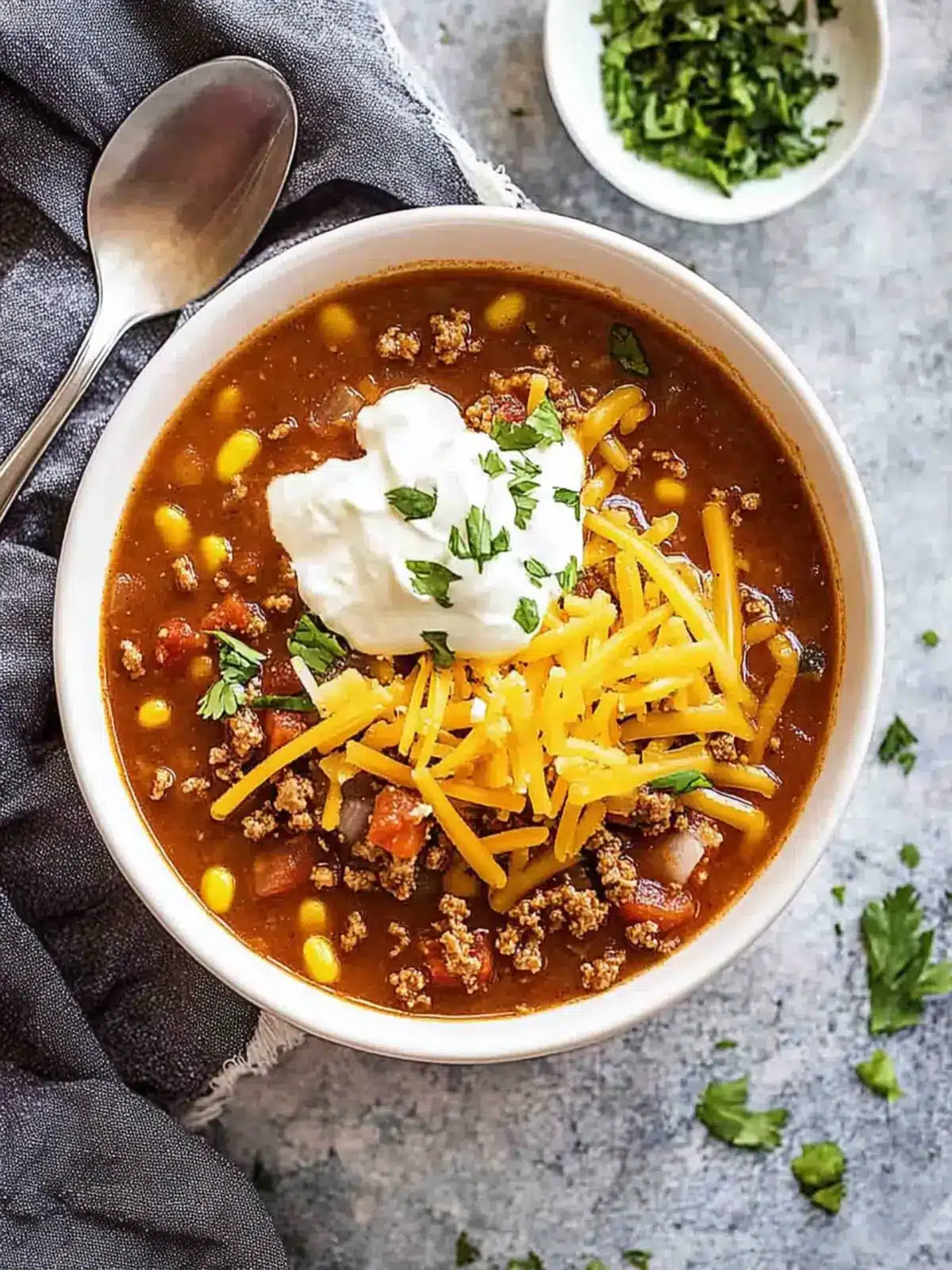Easy Taco Soup: A Hearty Weeknight Wonder for the Family 2 Easy Taco Soup