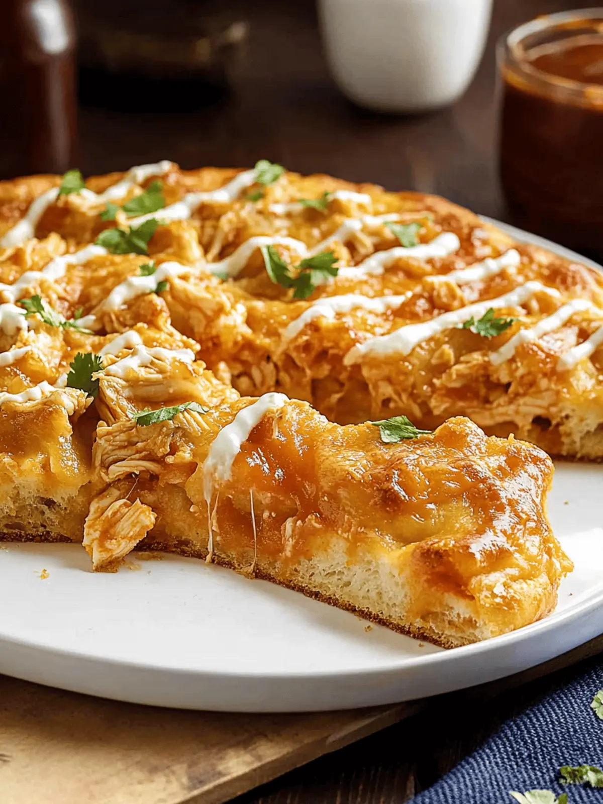Buffalo Chicken Focaccia Bread: A Comfort Food Delight 4 Buffalo Chicken Focaccia Bread