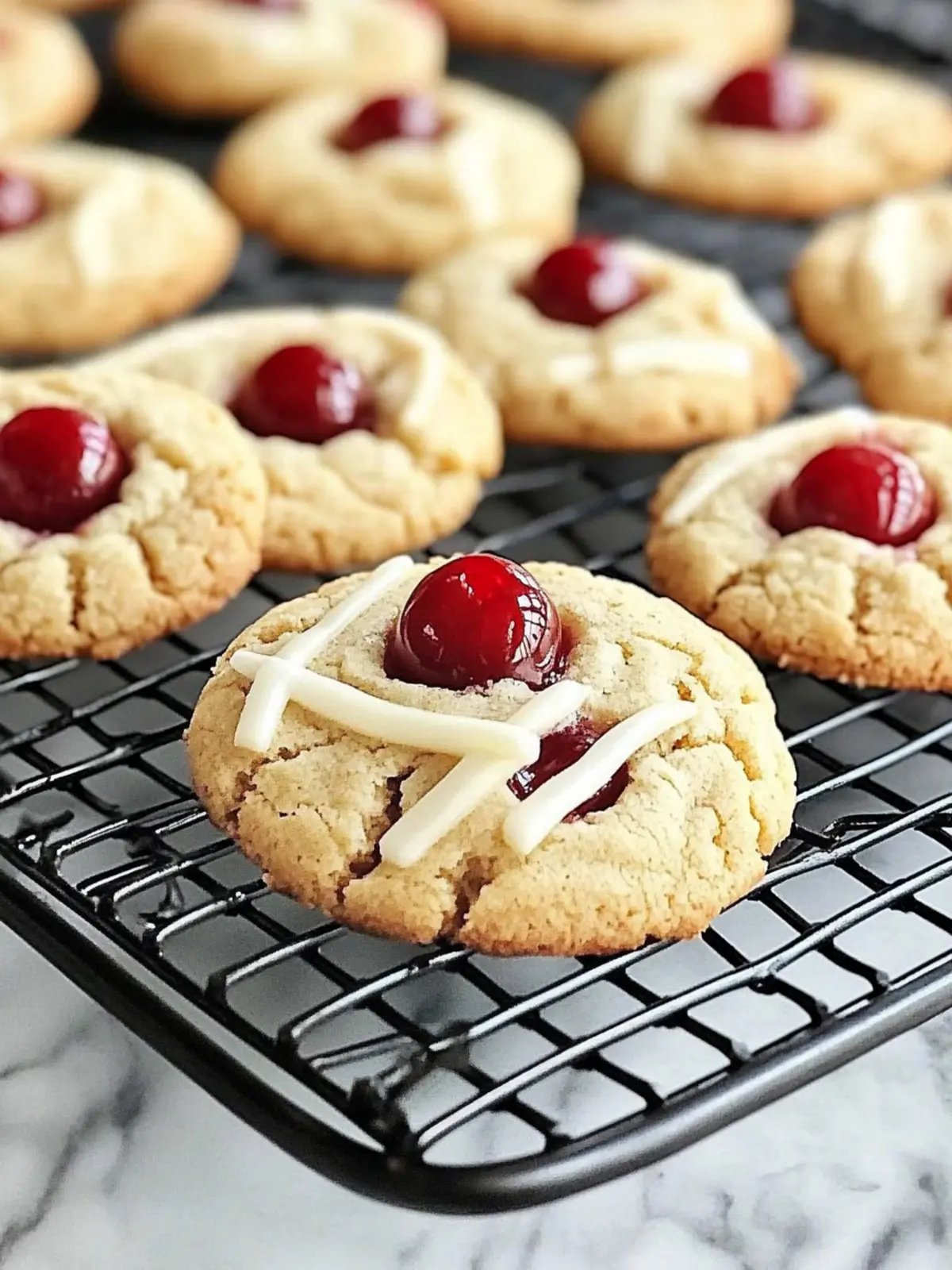 Cherry Almond Cookies