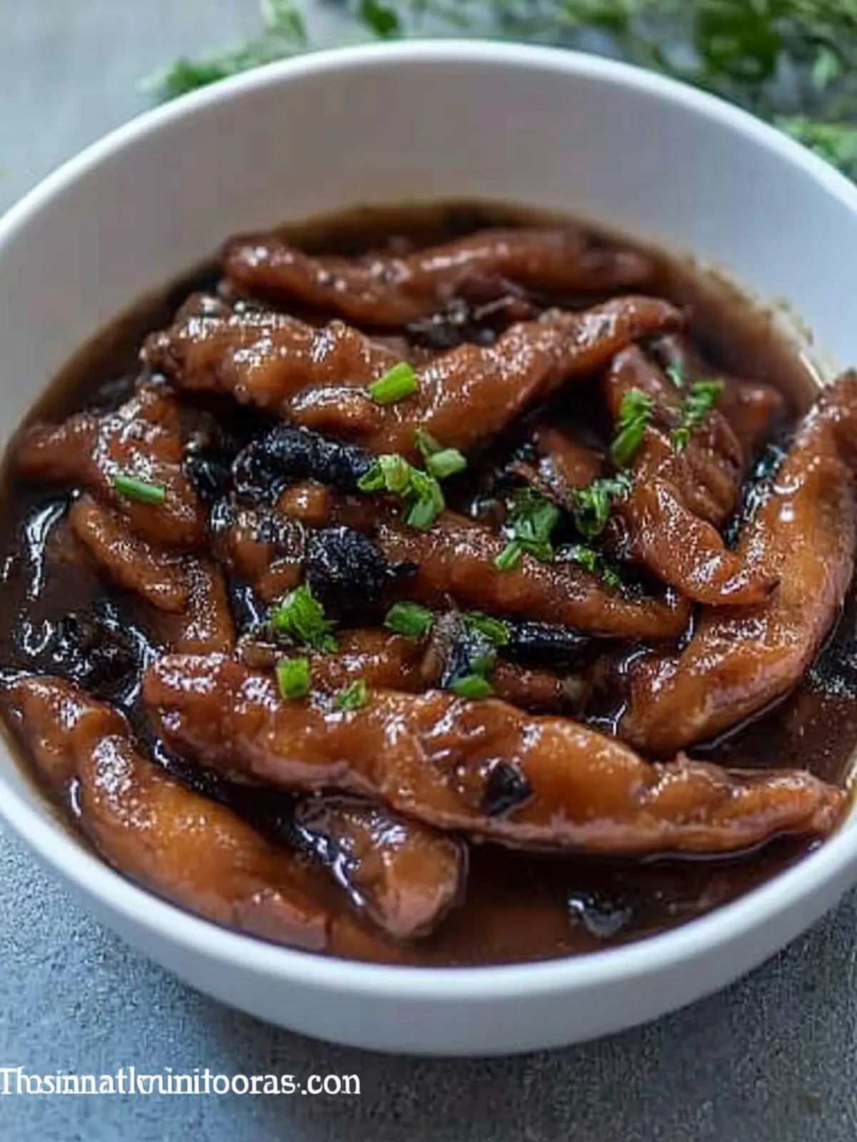 Chicken Feet in Oyster Sauce with Salted Black Beans