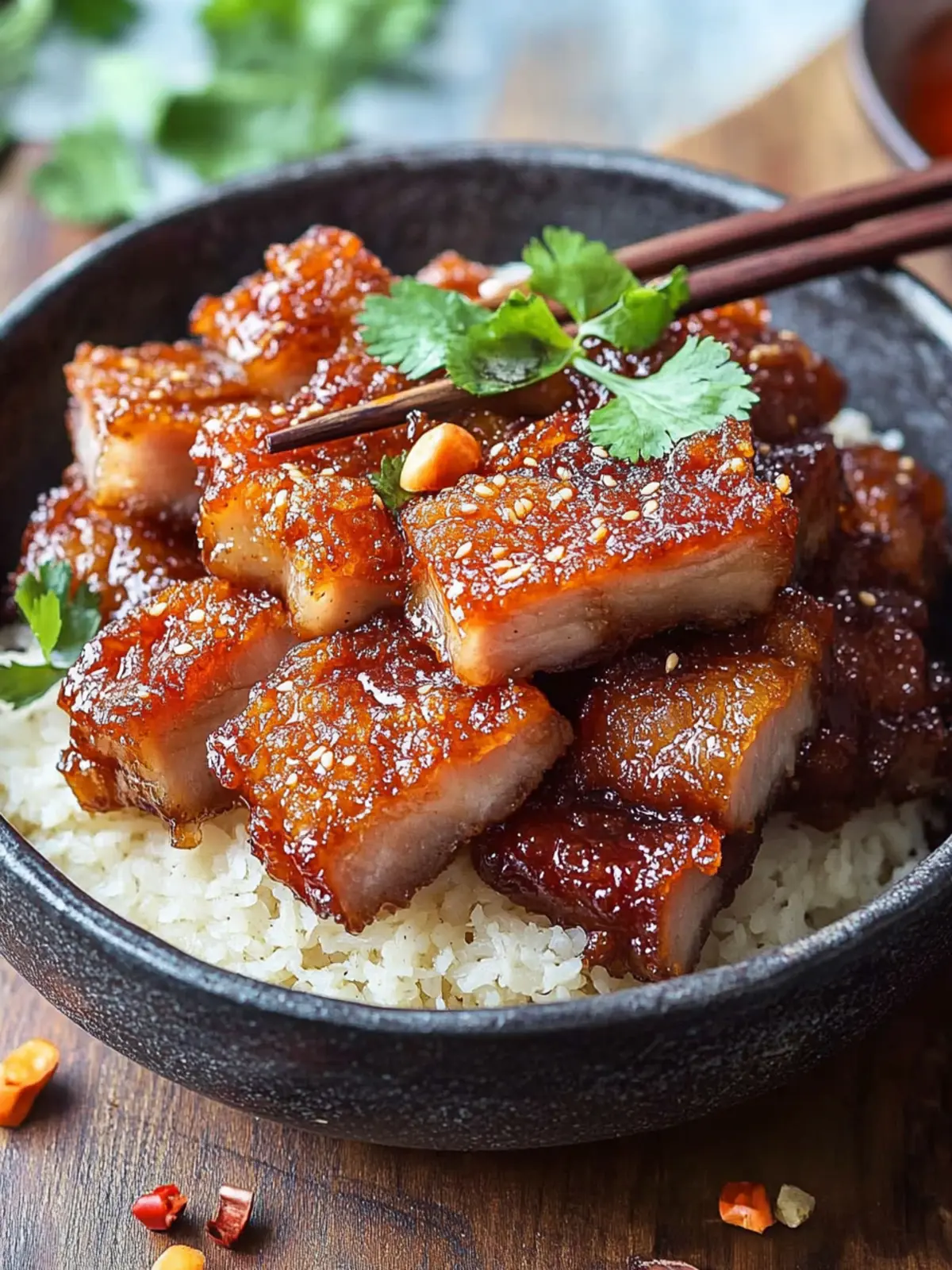 Crispy Chinese Pork Belly: A Flavorful Home Feast Delight 2 Chinese Crispy Pork Belly
