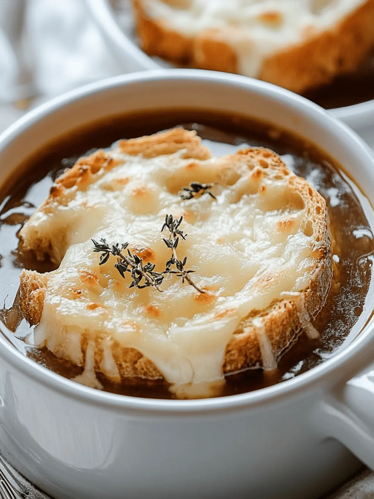 Classic French Onion Soup with Gruyere Croutons to Love 2 Classic French Onion Soup with Gruyere Croutons