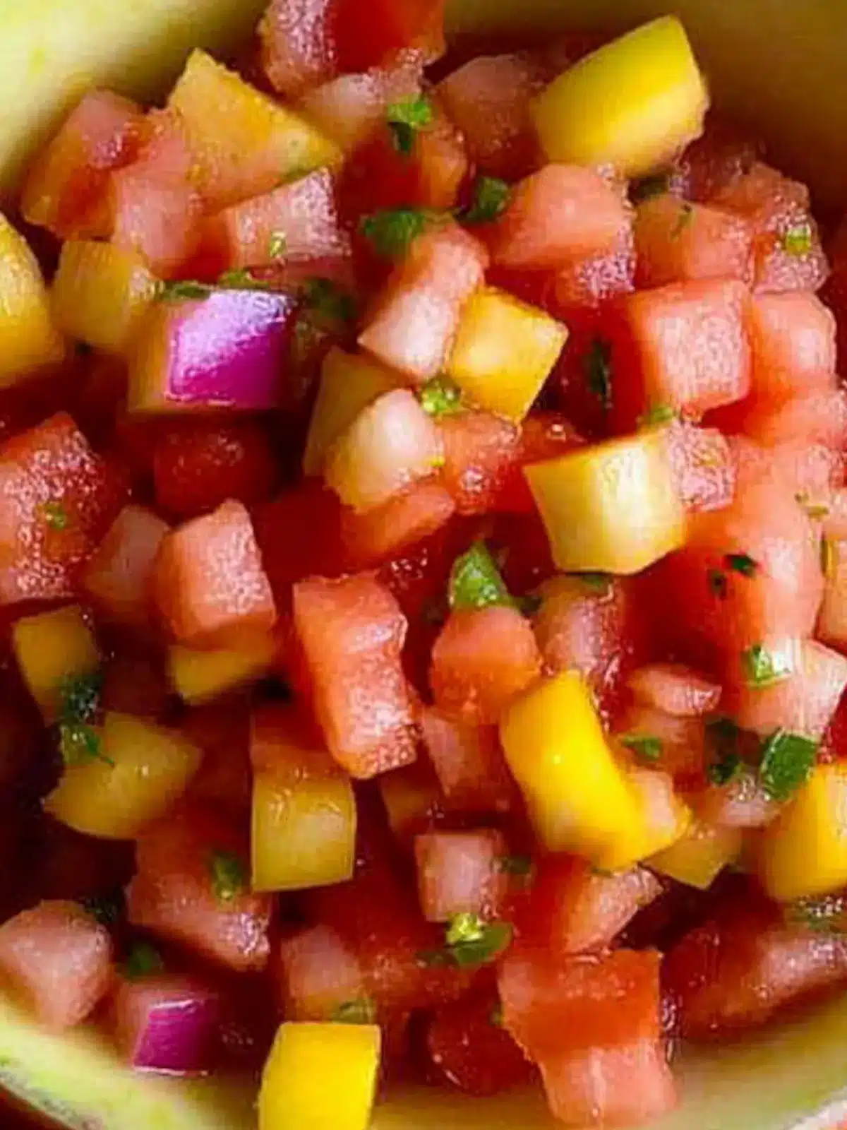 Zesty Watermelon Salsa: Your Ultimate Summer Party Hit 4 Watermelon Salsa
